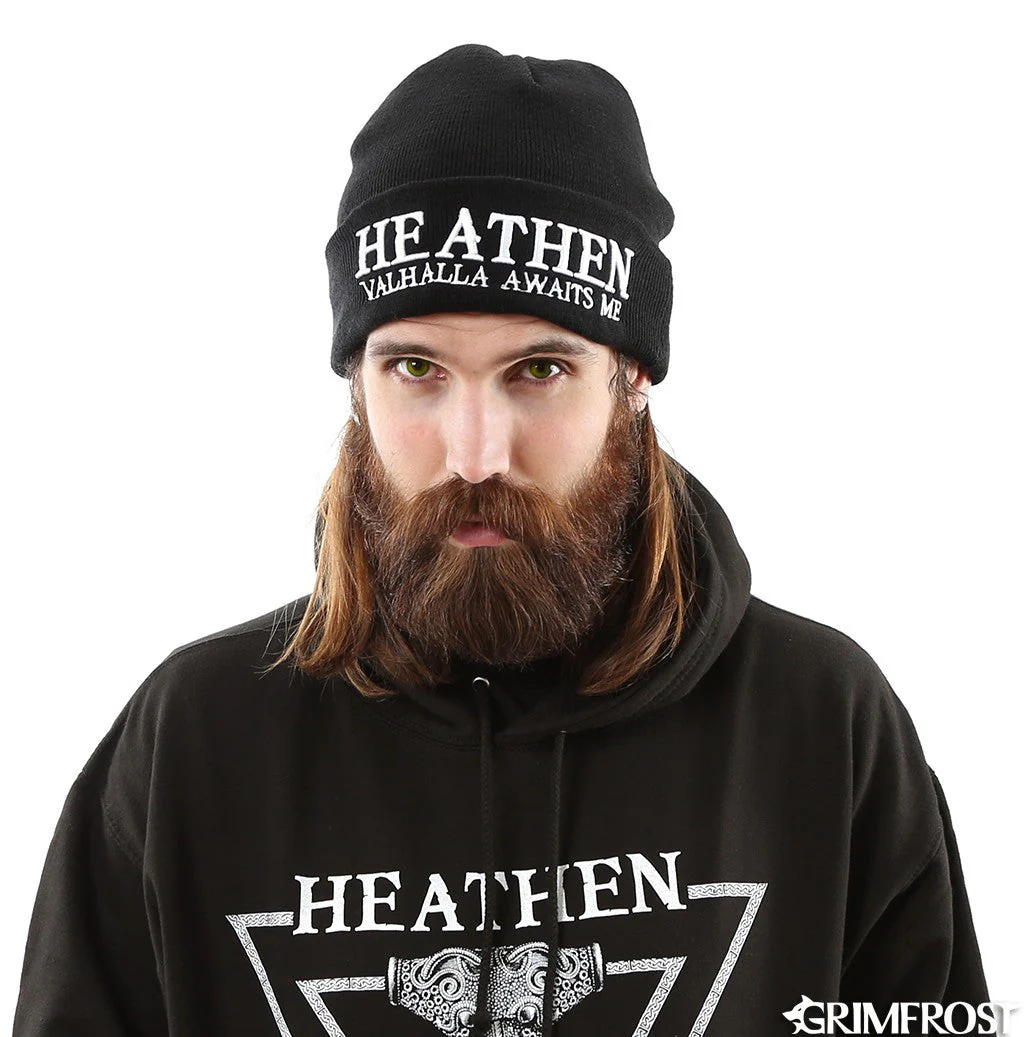 Heathen Watch Hat, Black - Image 3