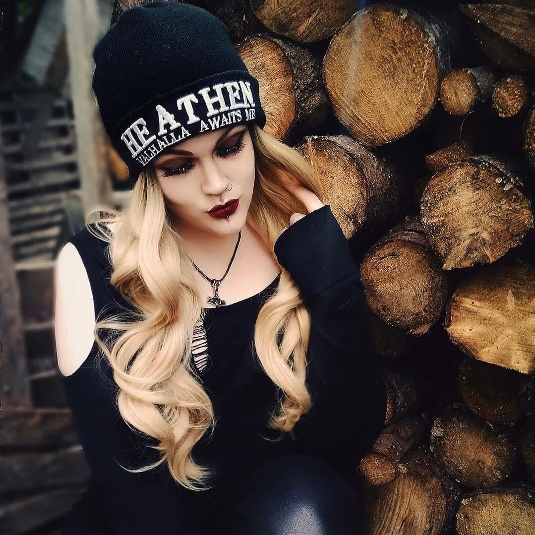 Heathen Watch Hat, Black - Image 5