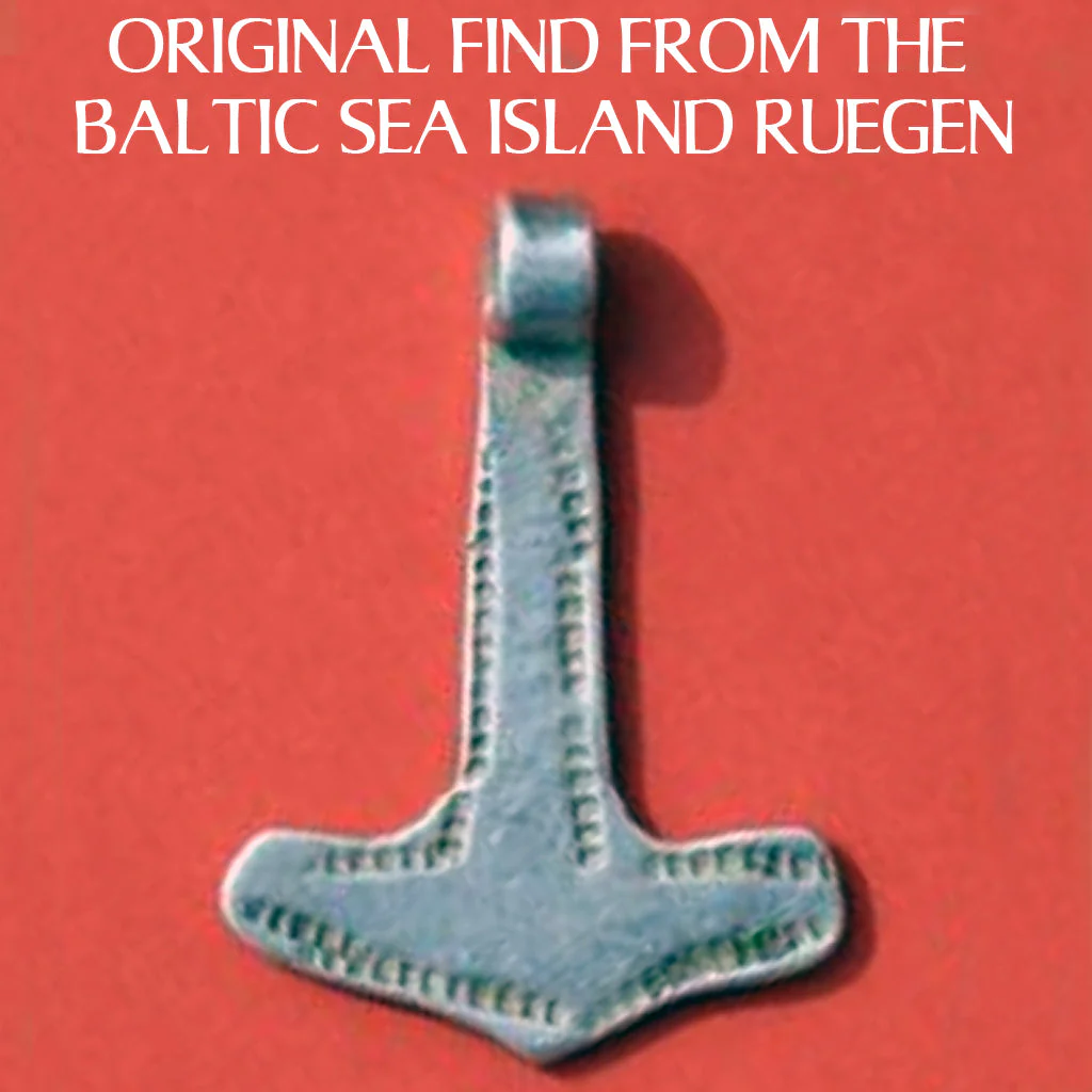 Ruegen Thor's Hammer, Silver - Image 4