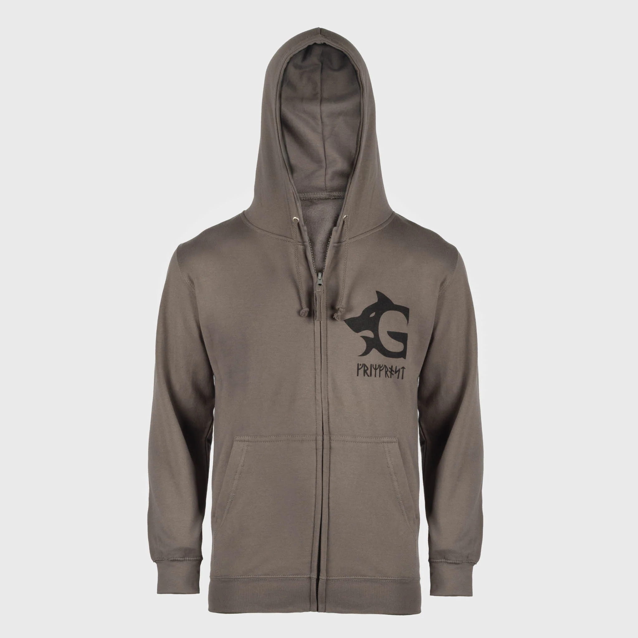 Zip Hoodie, Grimfrost, Steel Grey - Image 2