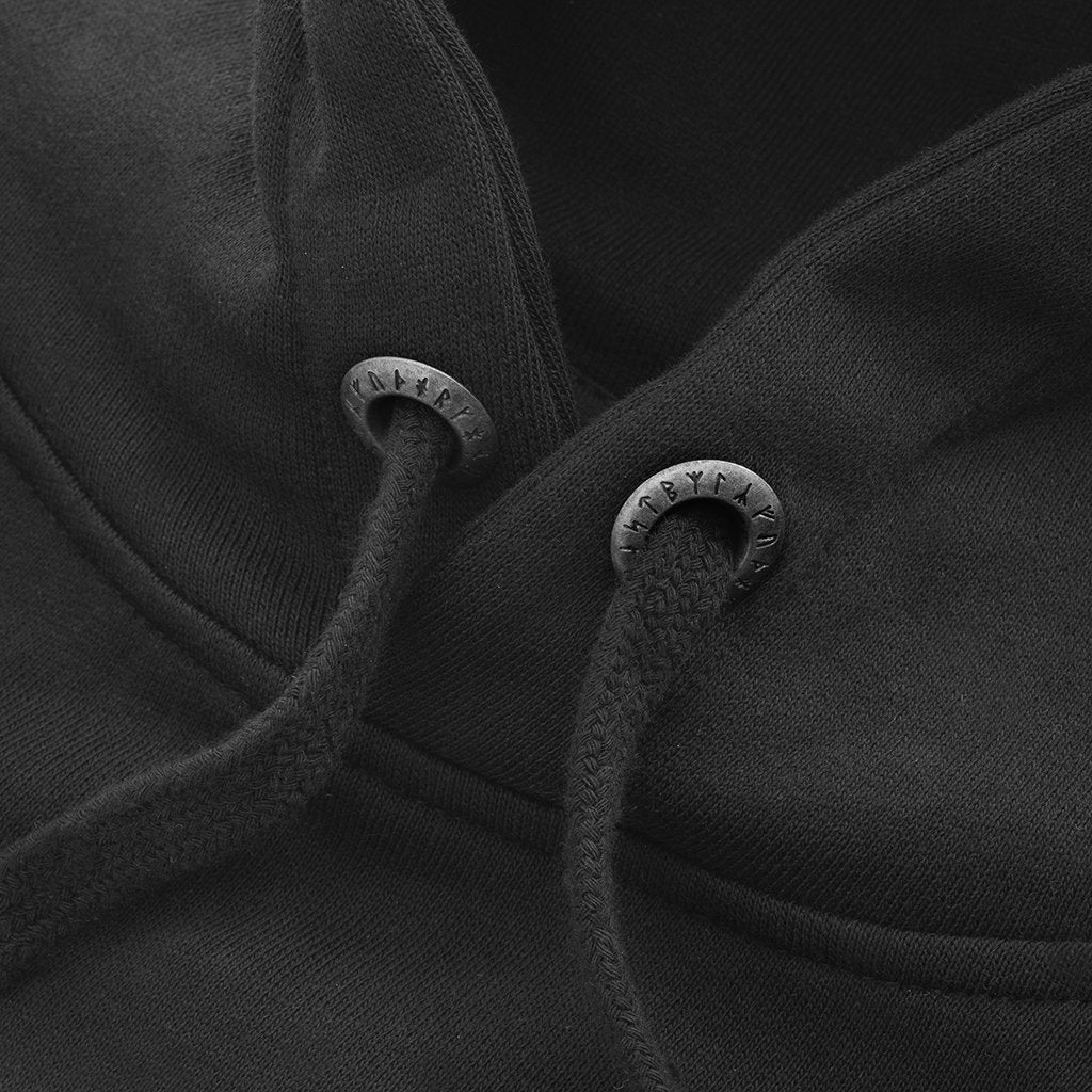Premium Zip Hoodie, Runestone, Black - Image 4