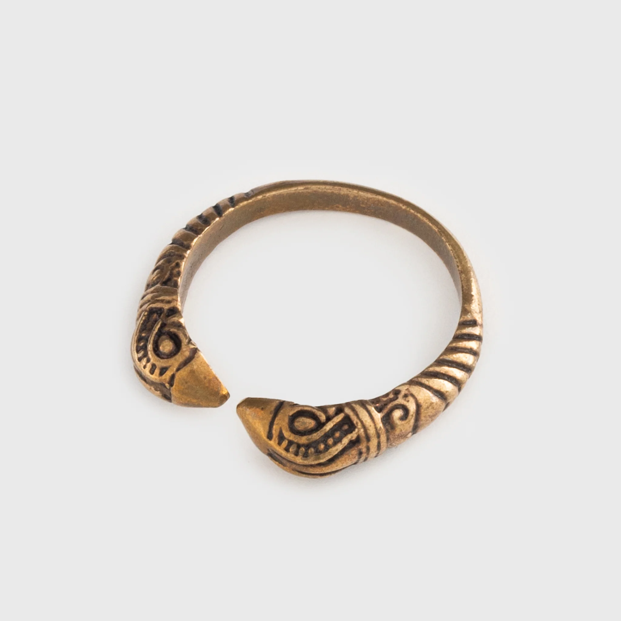 Huginn & Muninn Ring, Bronze - Image 2