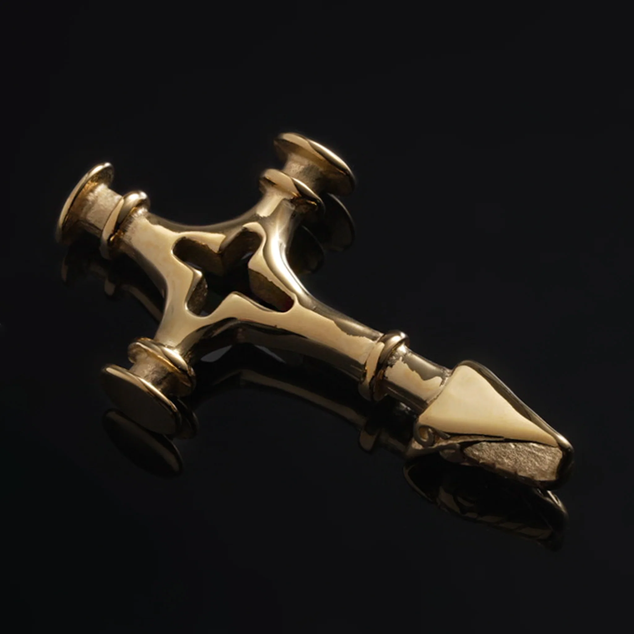 Icelandic Hammer, Large, Gold Plated - Image 4