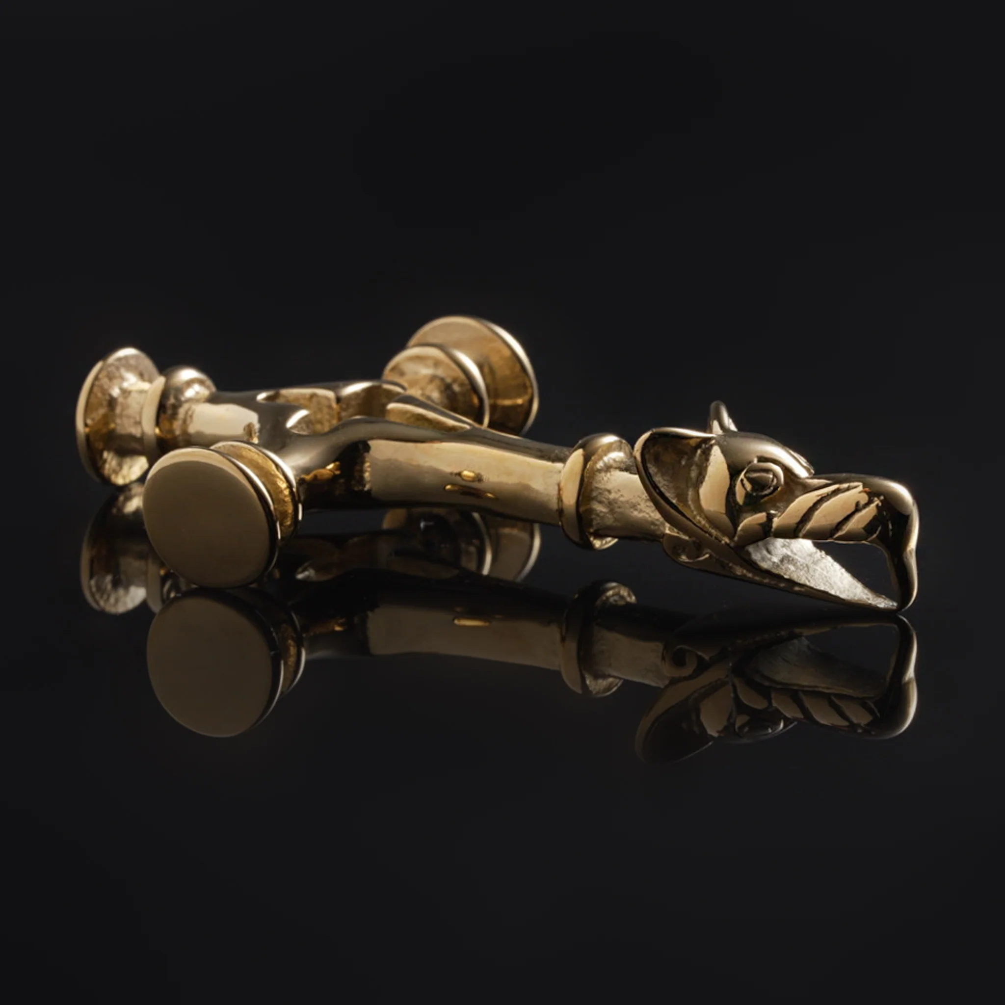 Icelandic Hammer, Large, Gold Plated - Image 5