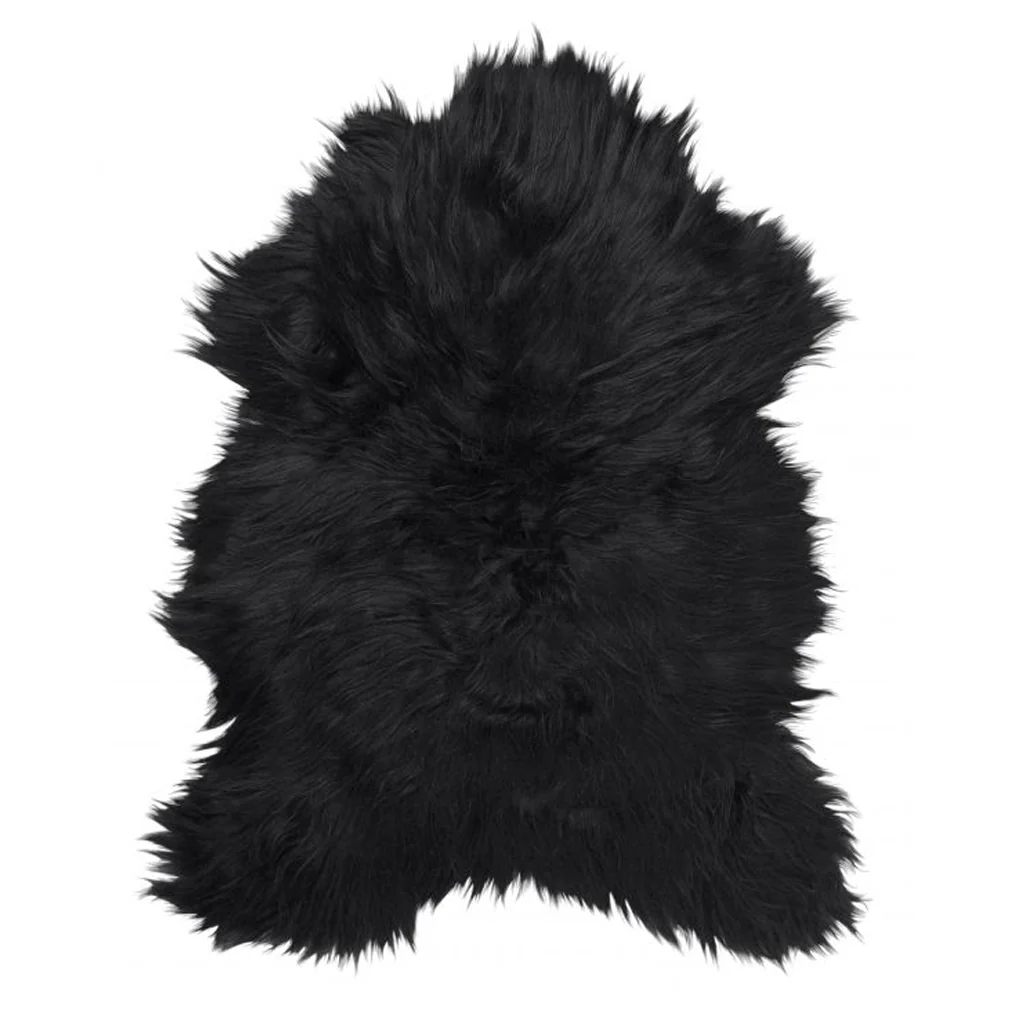 Icelandic Sheepskin, Black - Image 3