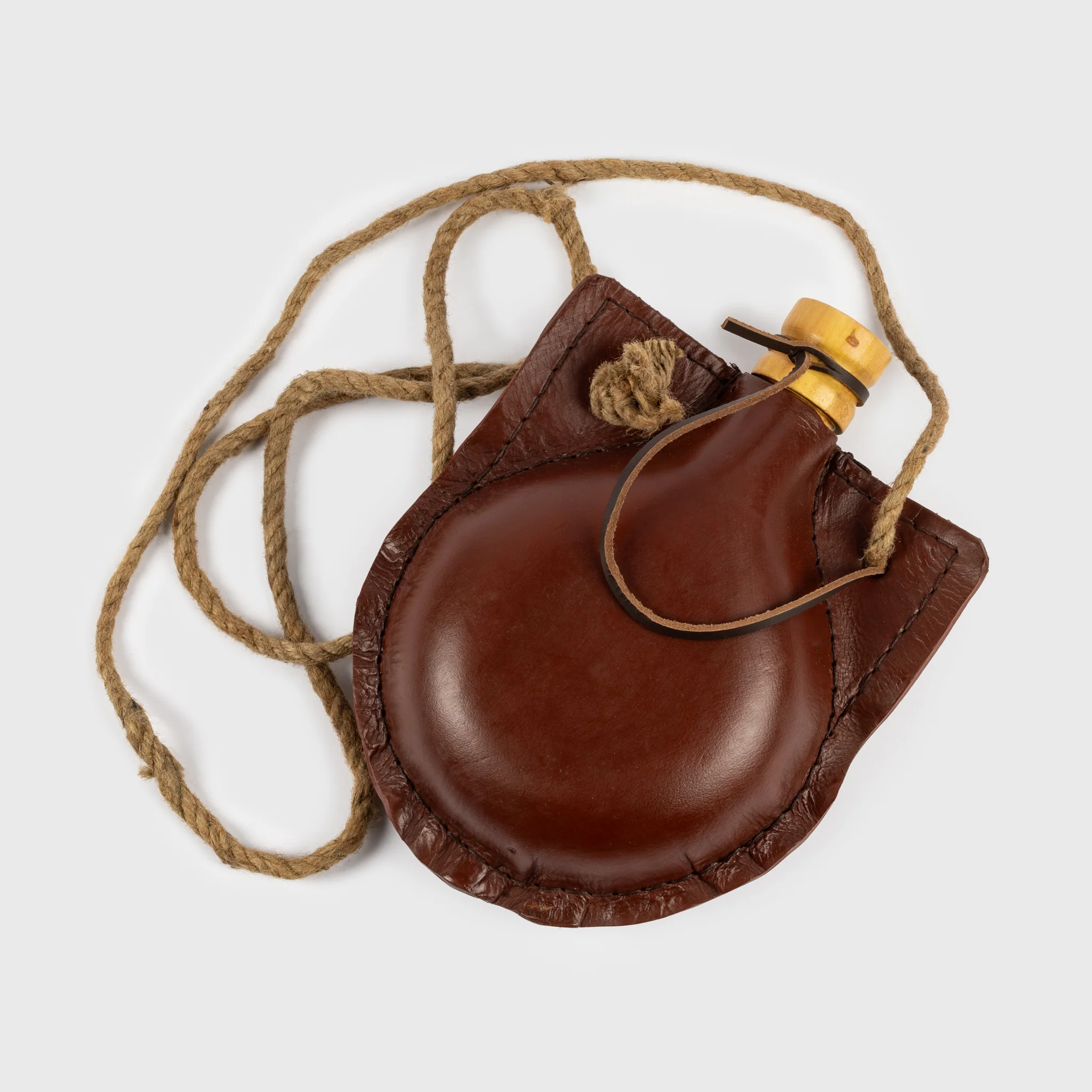 Leather Water Bottle - Image 4