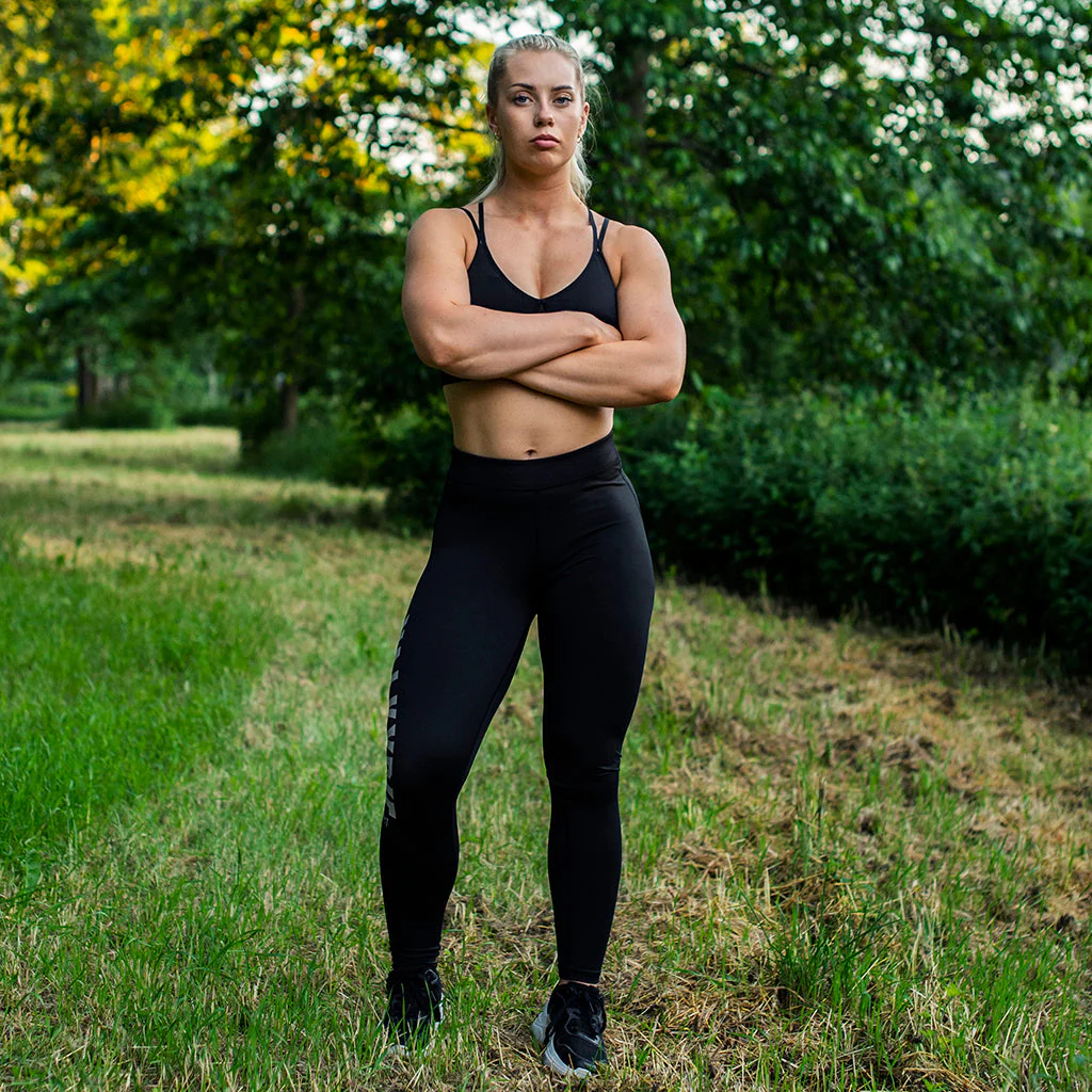Leggings, Valkyrie, Black - Image 4