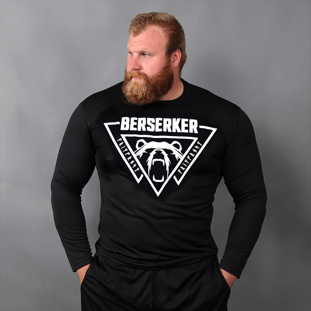 Long-sleeve, Berserker, Black