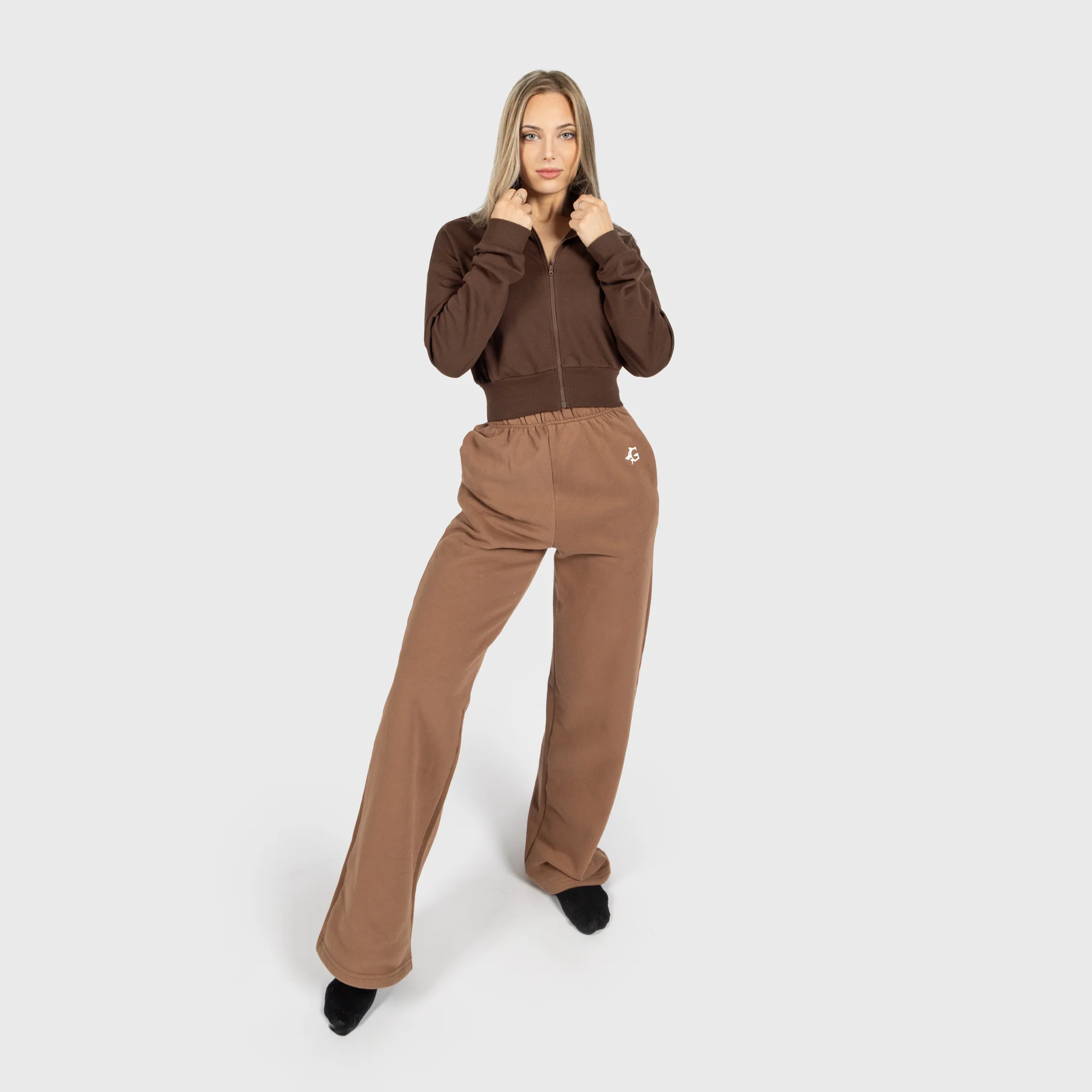 Lounge Sweater, Brown - Image 3