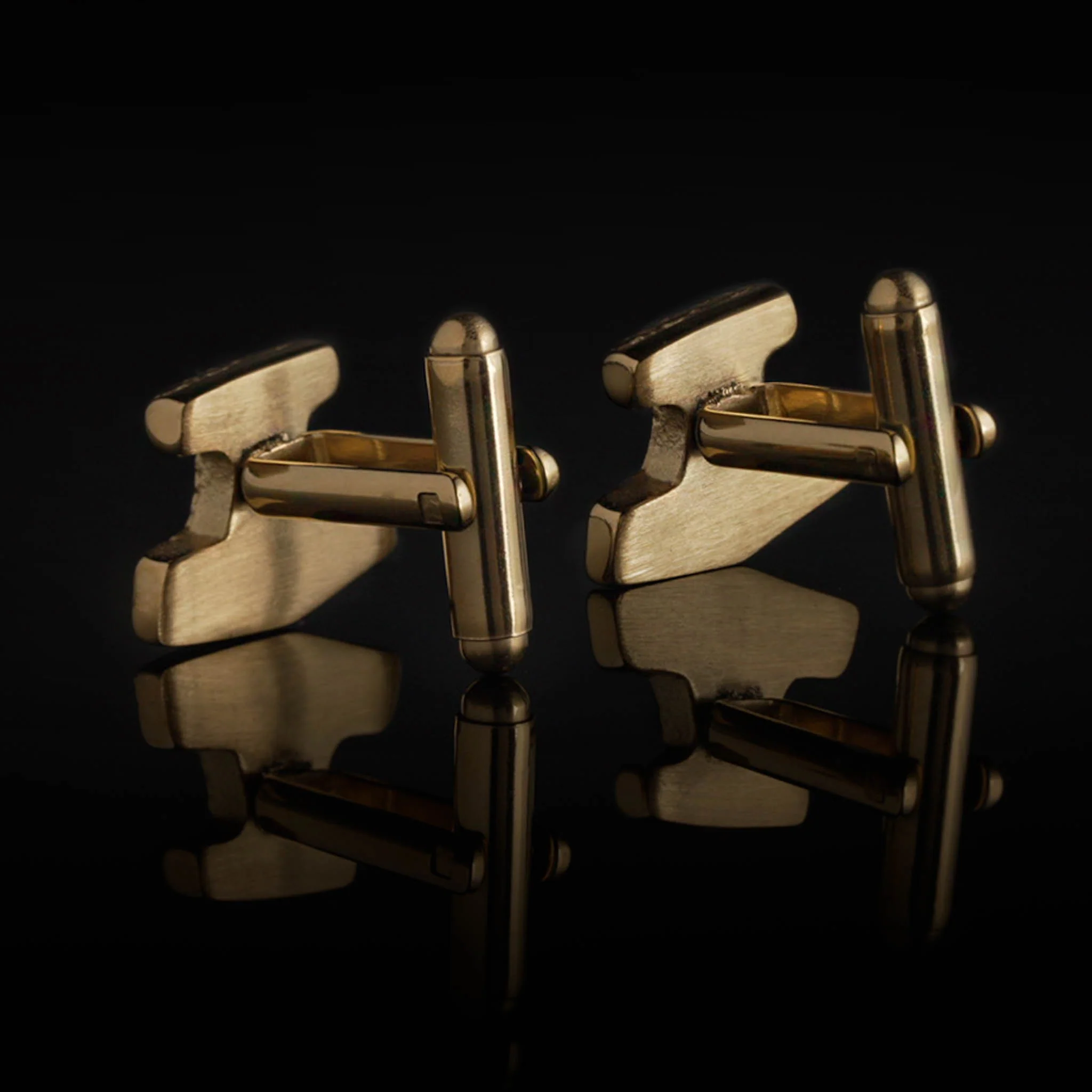 Mjolnir Cufflinks, Gold Plated - Image 3