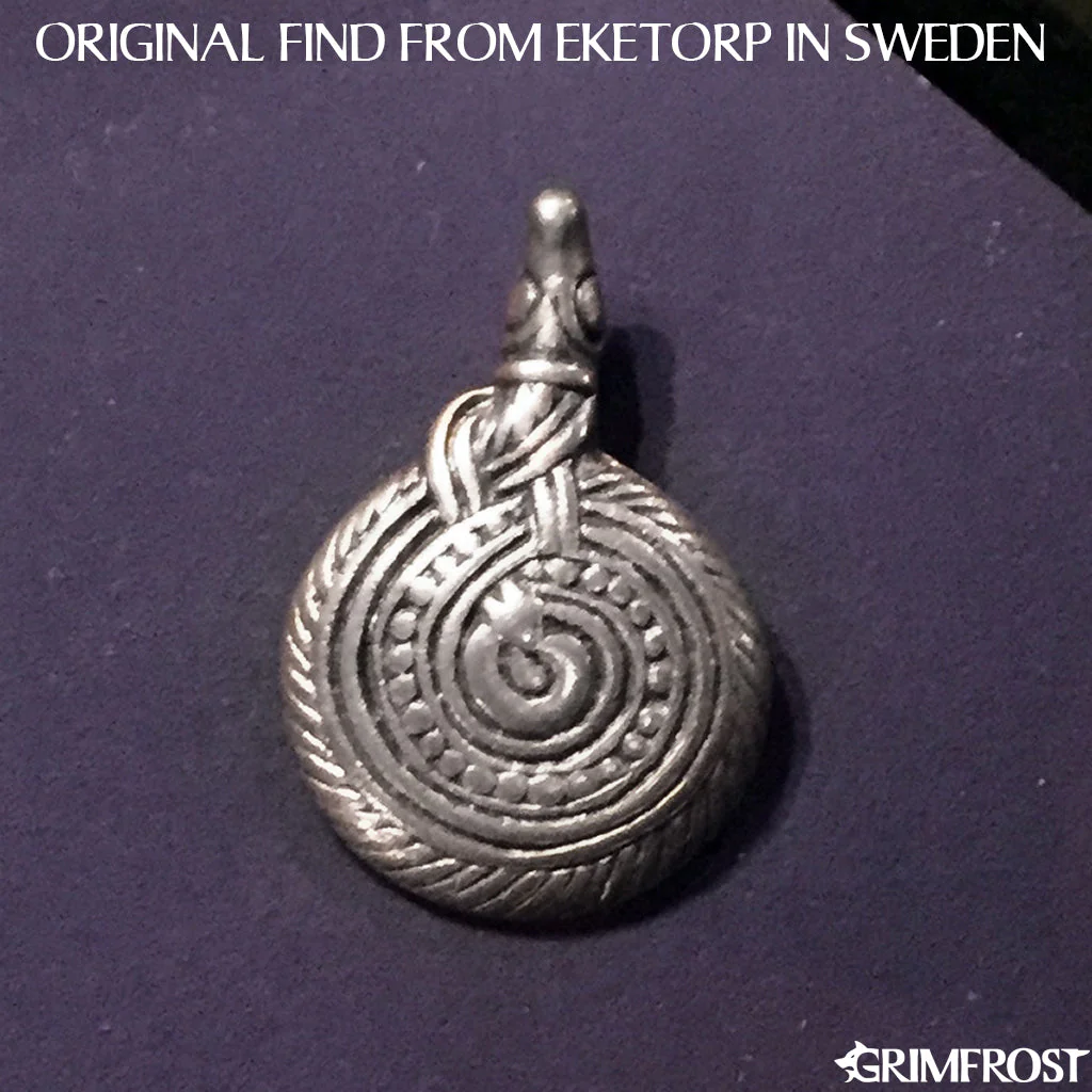 Nidhöggr Amulet, Bronze - Image 7