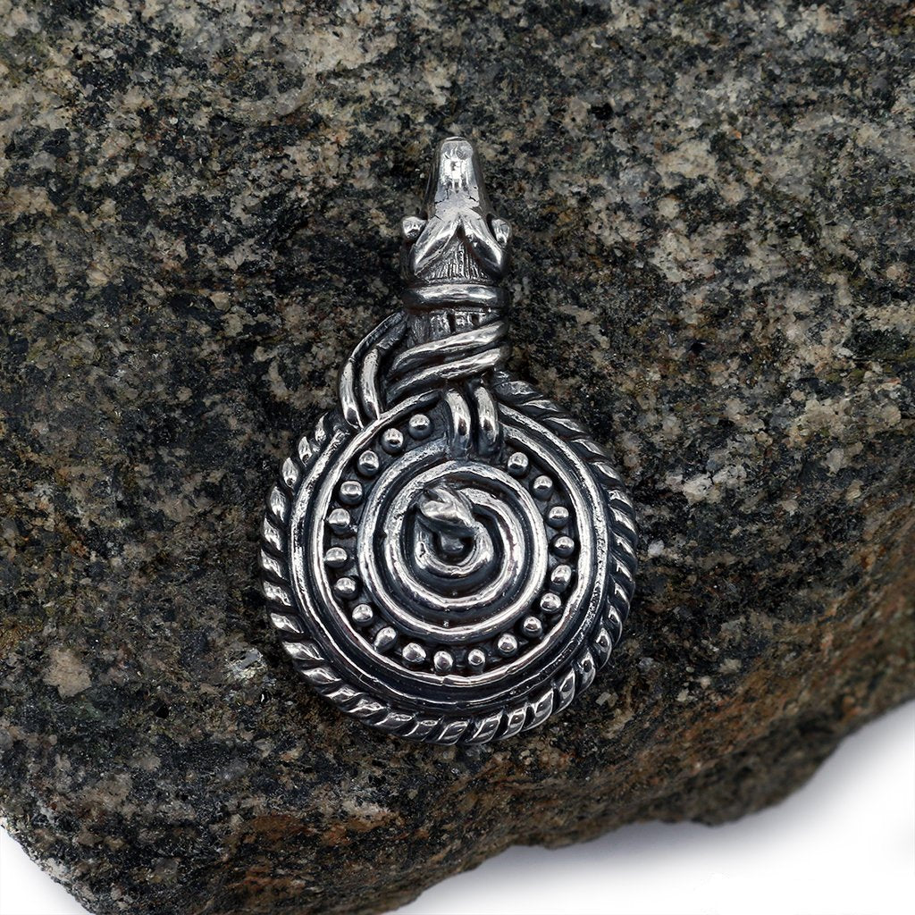 Nidhöggr Amulet, Silver - Image 3