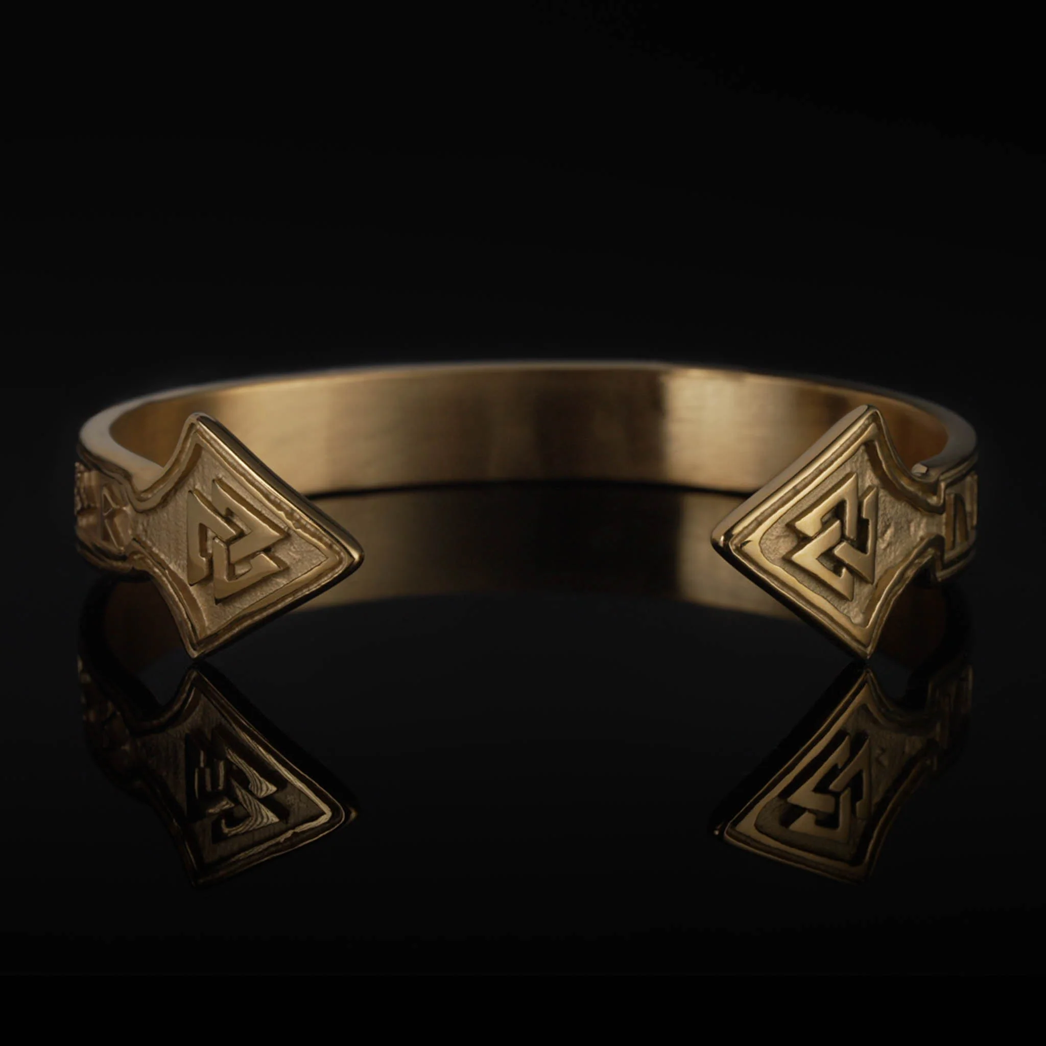 Odin Cuff, Gold Plated - Image 2