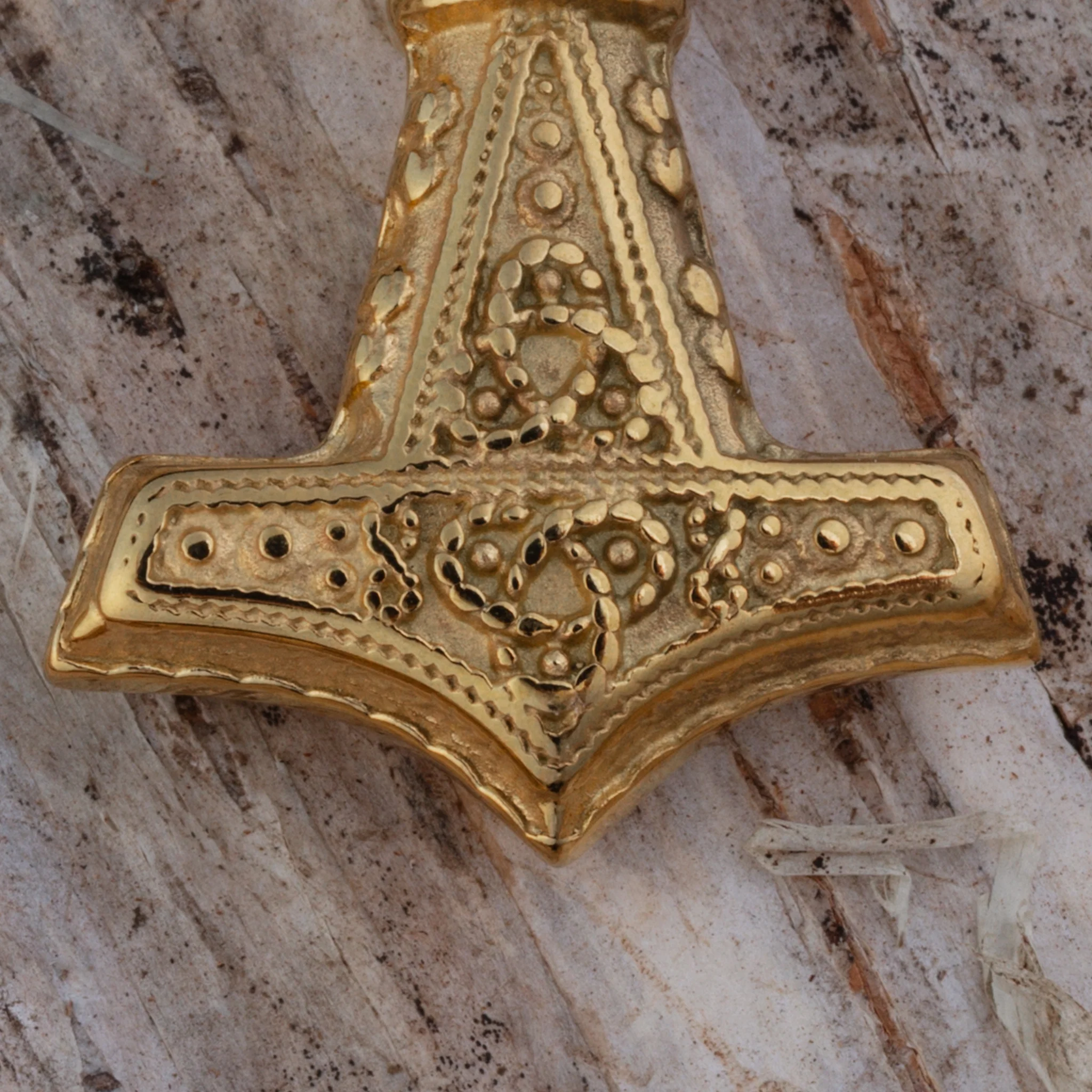 Oland Thor's Hammer, Gold Plated - Image 4