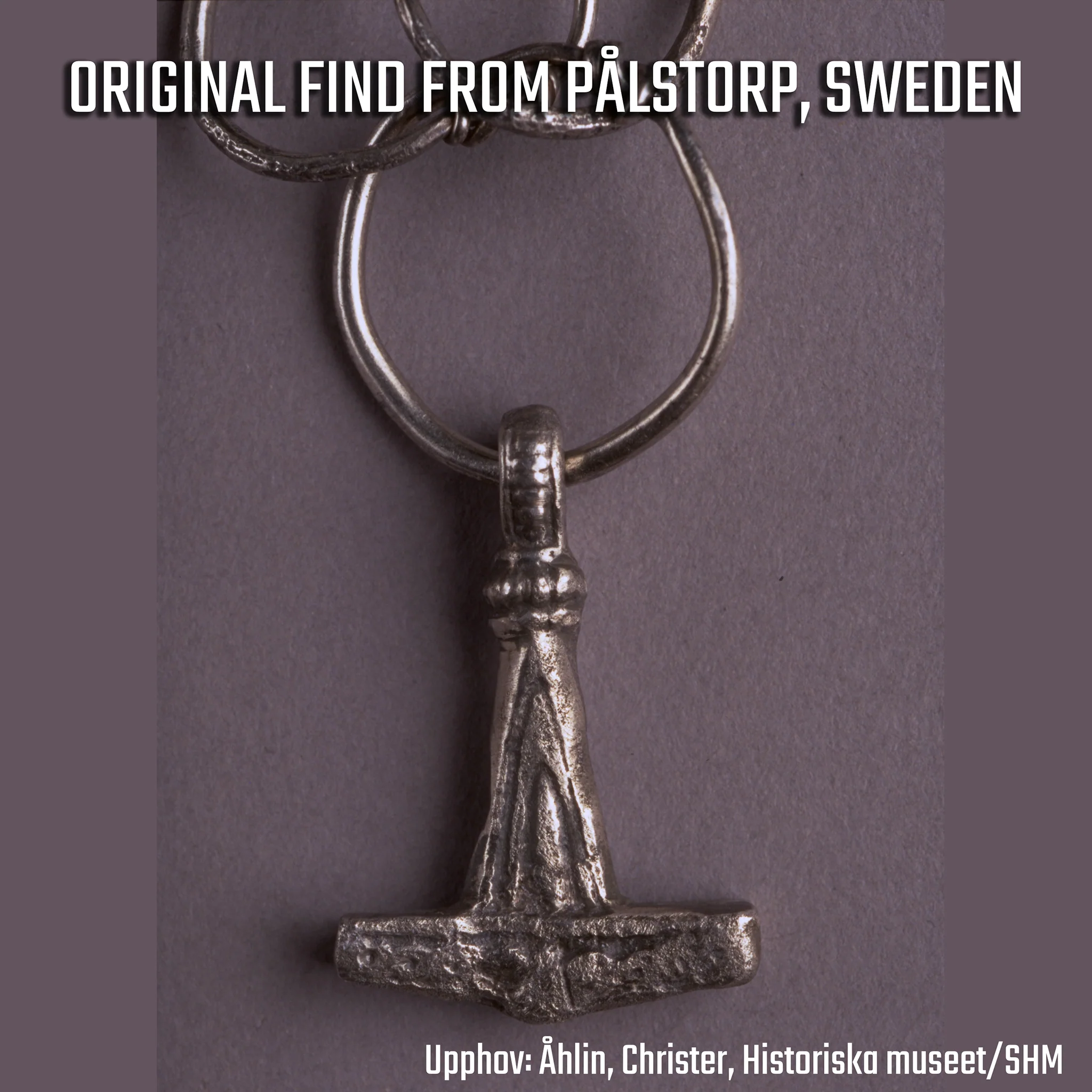 Pålstorp Thor's Hammer, Bronze - Image 5