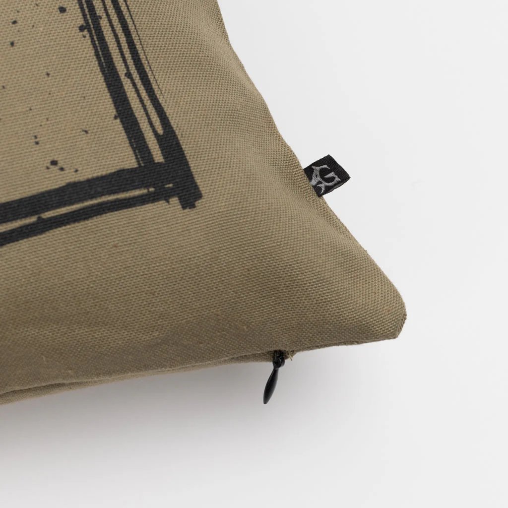 Pillow Cover 2, Torslunda Collection, Green - Image 2