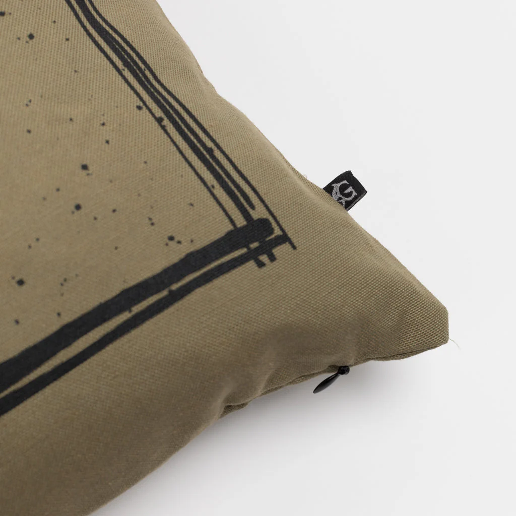 Pillow Cover 3, Torslunda Collection, Green - Image 2