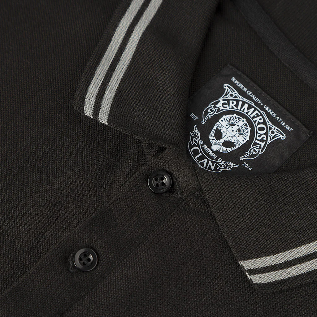Polo Shirt, Team Grimfrost, Black - Image 3