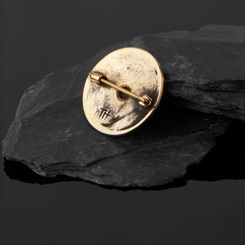 Premium Birka Brooch, Bronze - Image 3