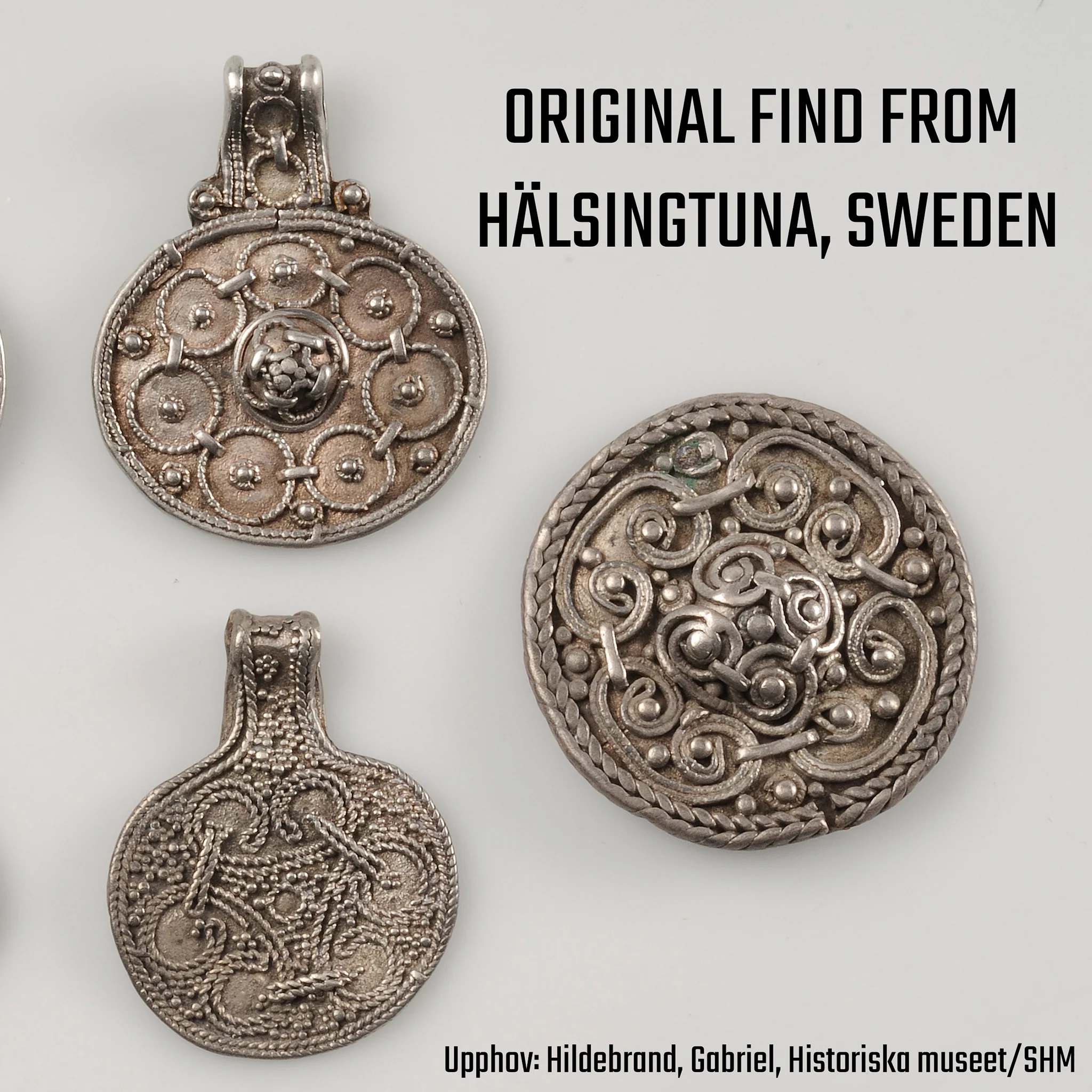 Premium Filigree Brooch, Bronze - Image 5