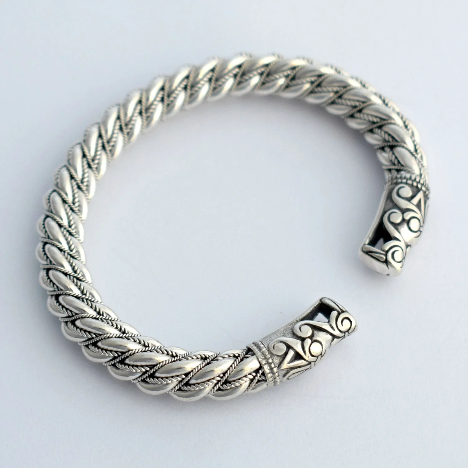 Premium Gotland Armring, Silver - Image 2
