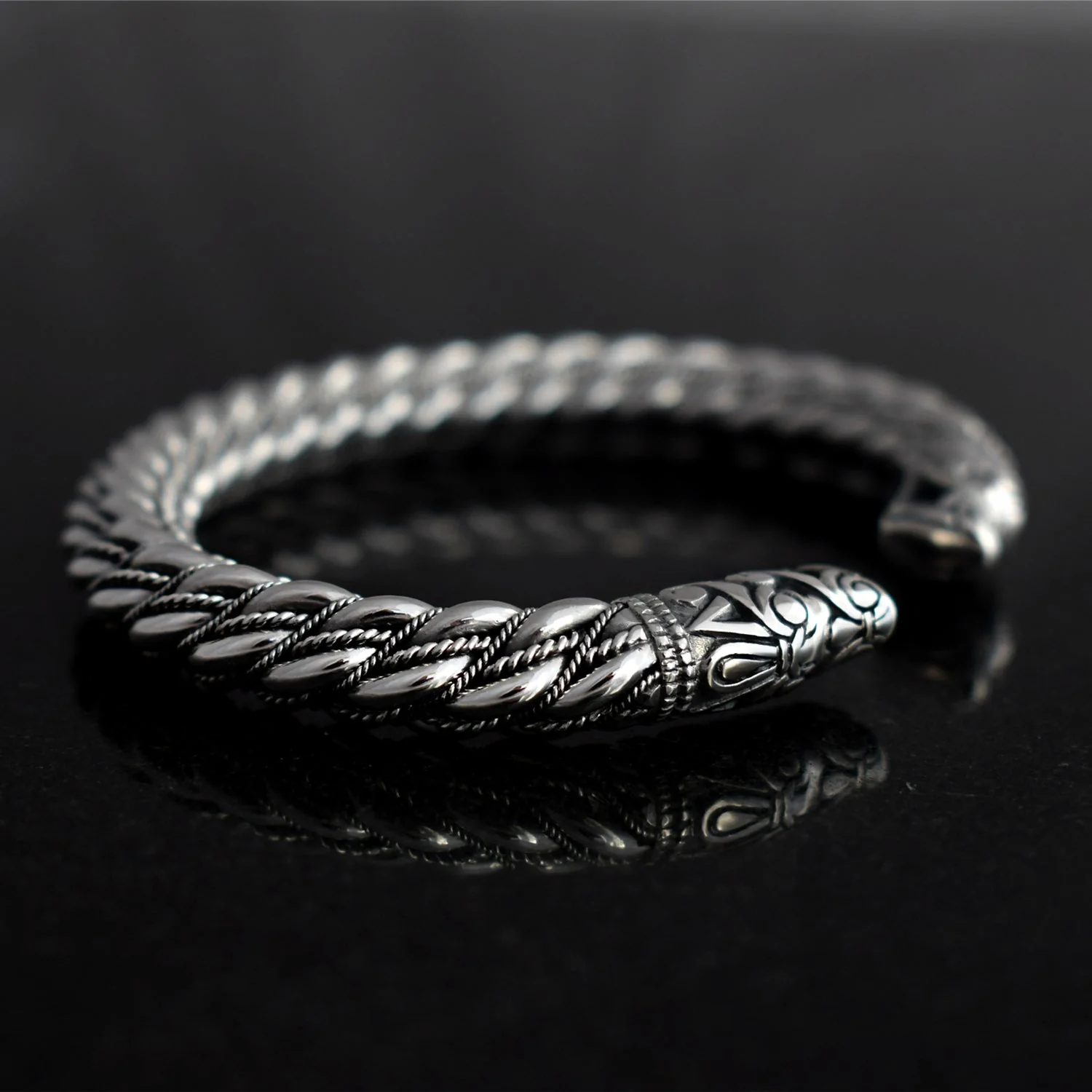 Premium Gotland Armring, Silver - Image 5