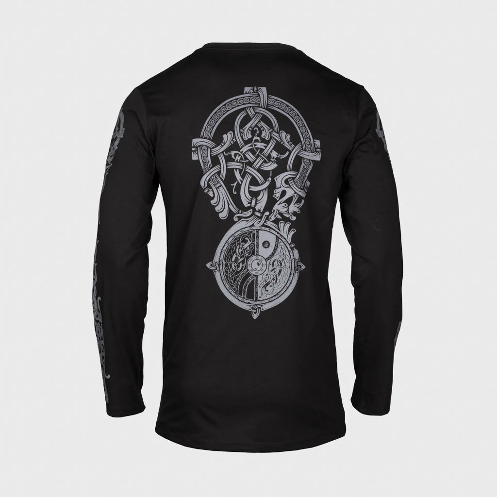 Premium Longsleeve, The Wolf, Black - Image 5