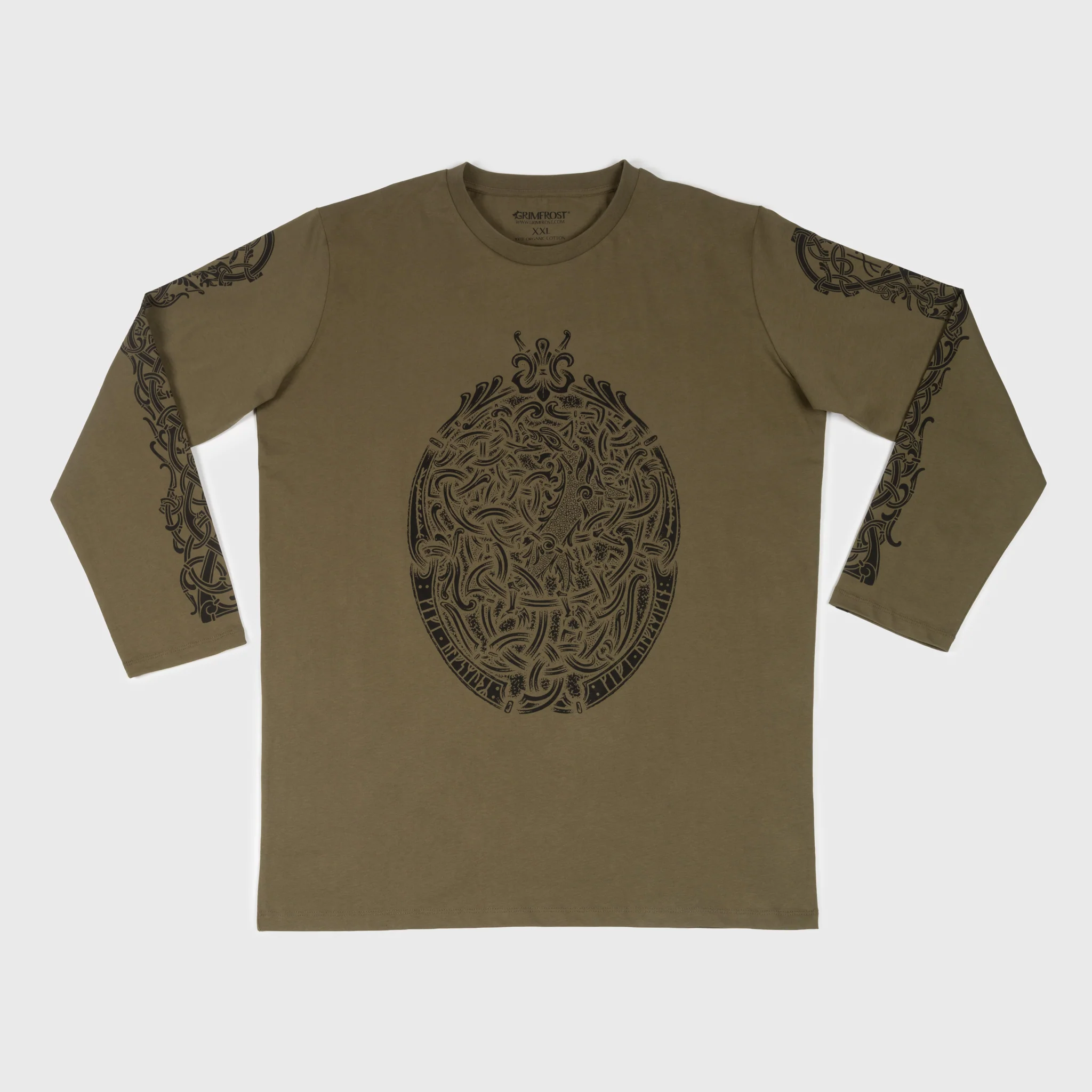 Premium Longsleeve, The Wolf, Inverted Print, XXL
