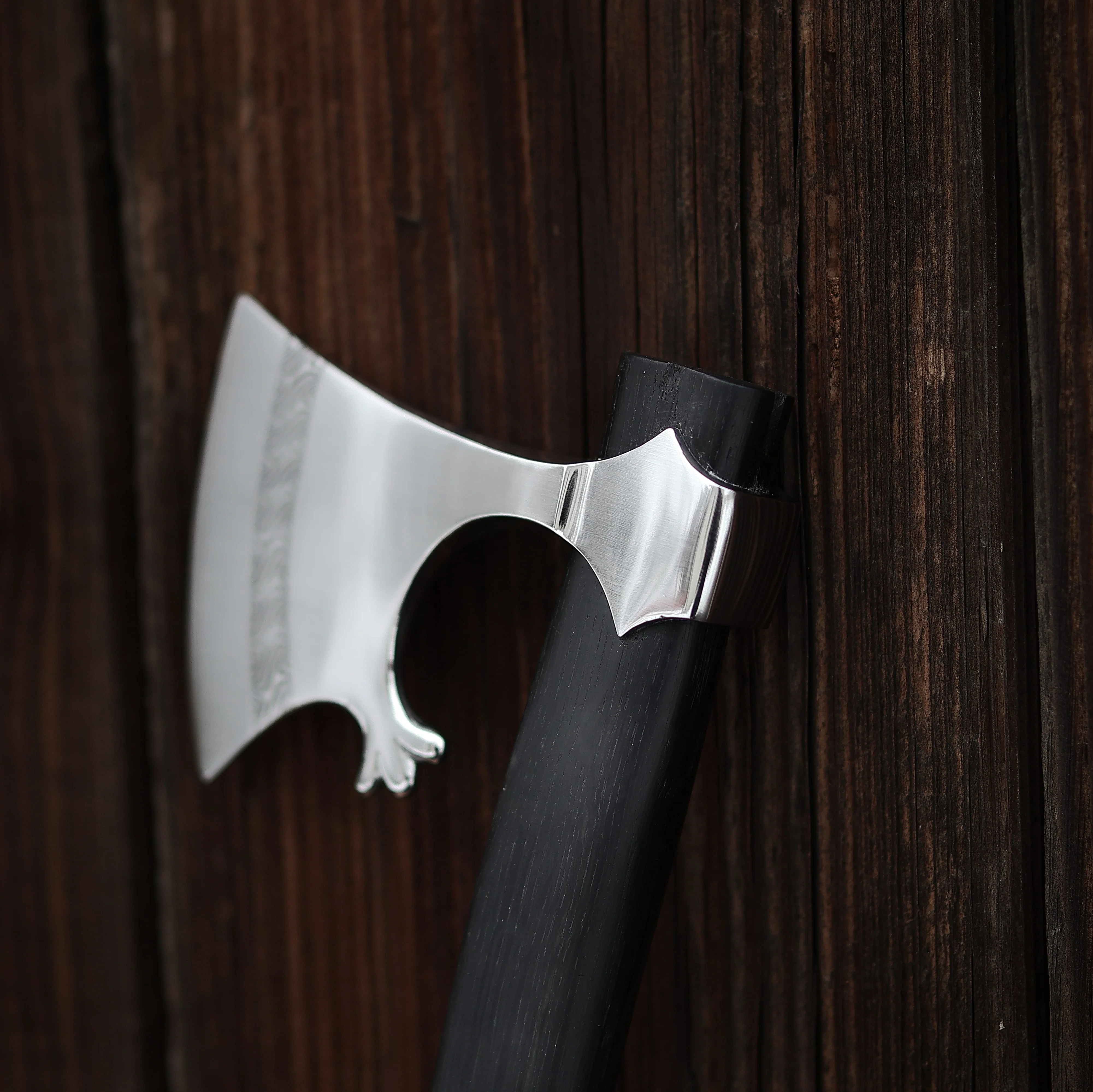 Premium Pattern-Welded Axe, Runhällen - Image 6