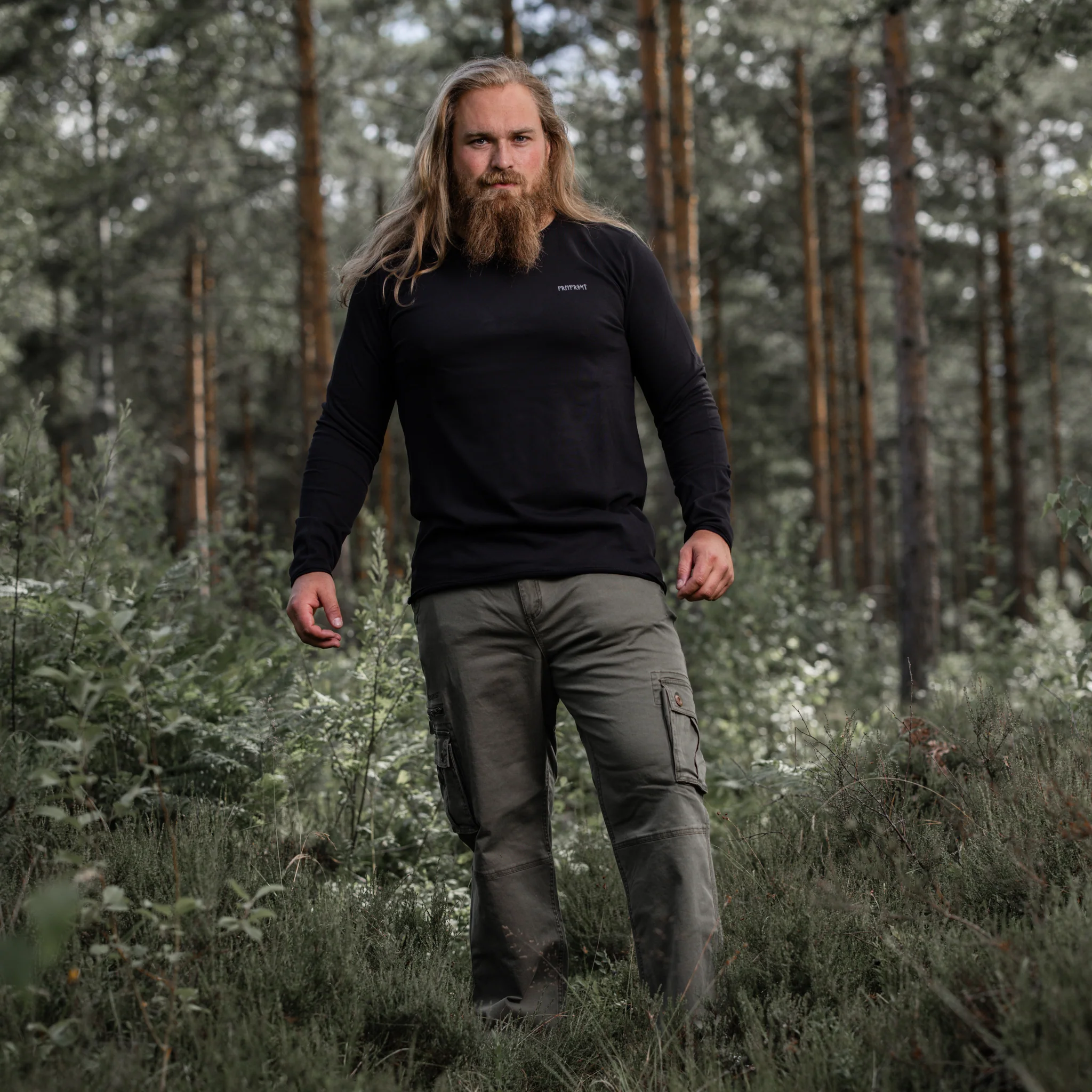 Premium Sweater, Grimfrost's Runes, Black - Image 4