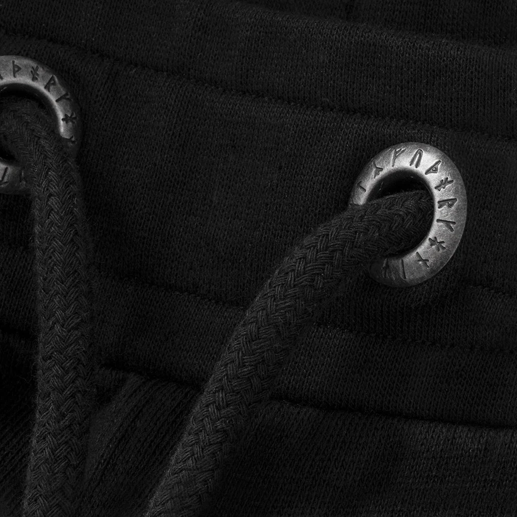 Premium Sweatpants, Mjolnir, Black - Image 7