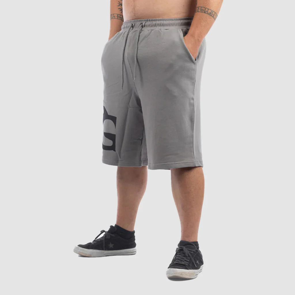 Premium Sweatshorts, Grimfrost, Grey - Image 3