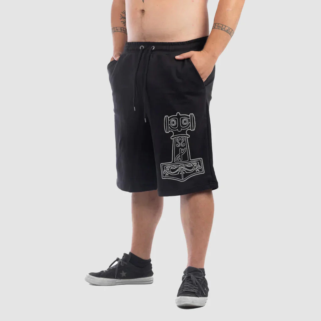 Premium Sweatshorts, Thor, Black - Image 4