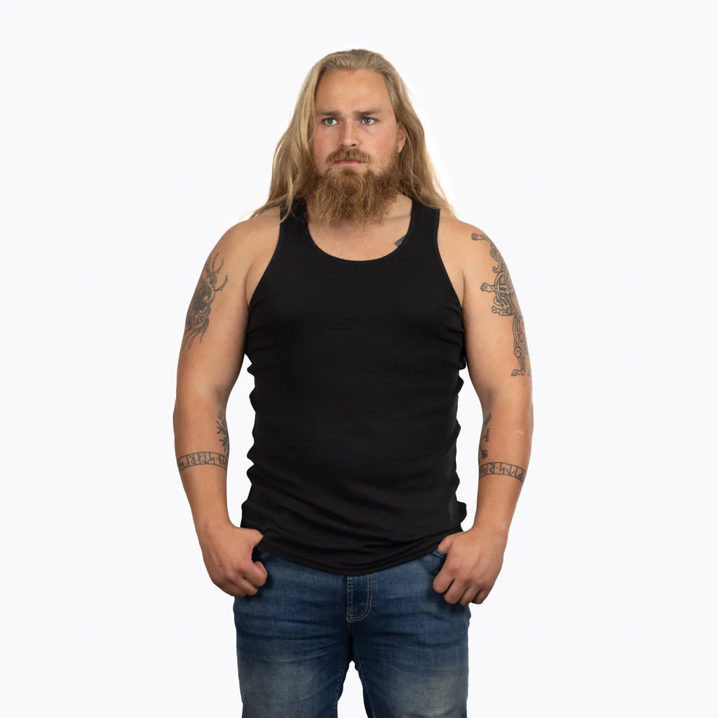 Premium Tank Top, Grimfrost, Black