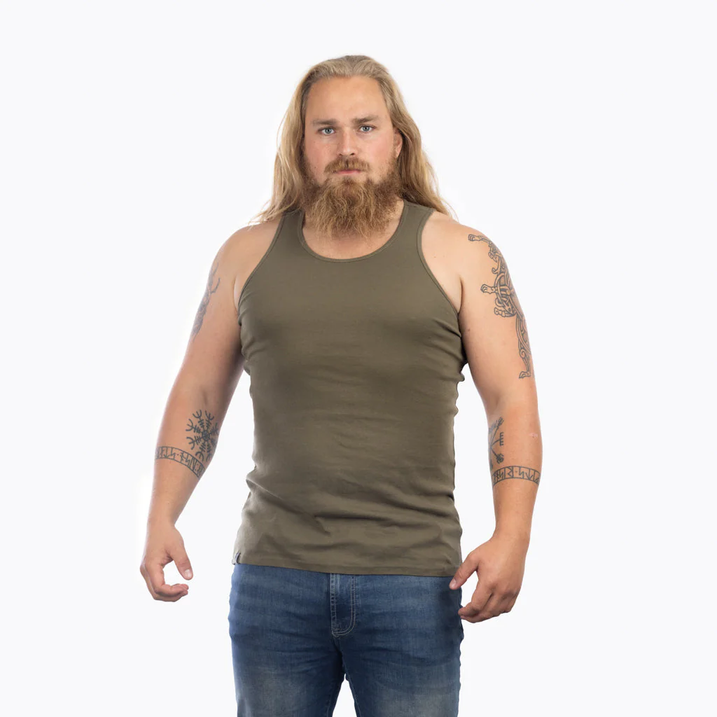 Premium Tank Top, Grimfrost, Green