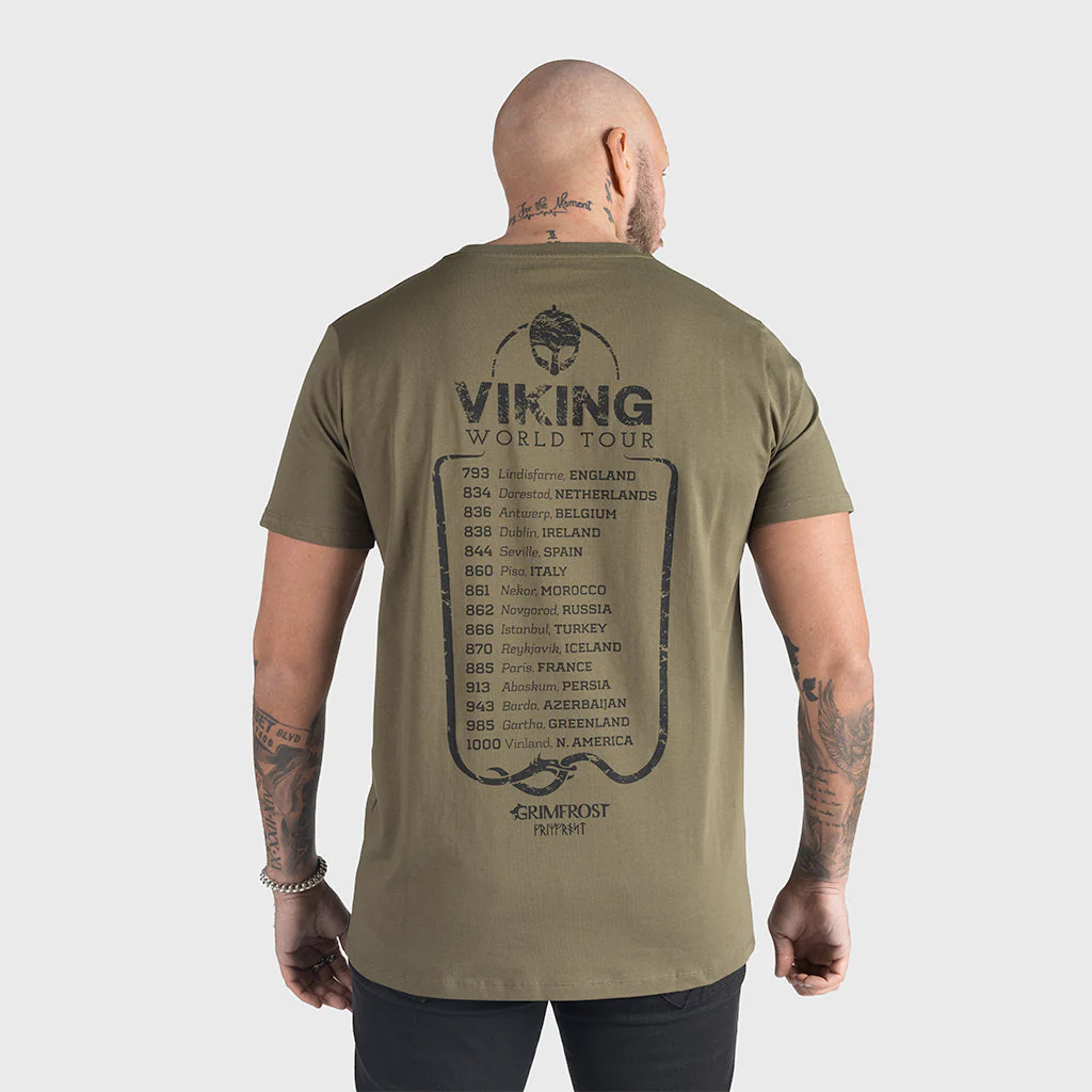 Premium T-shirt, World Tour, Green