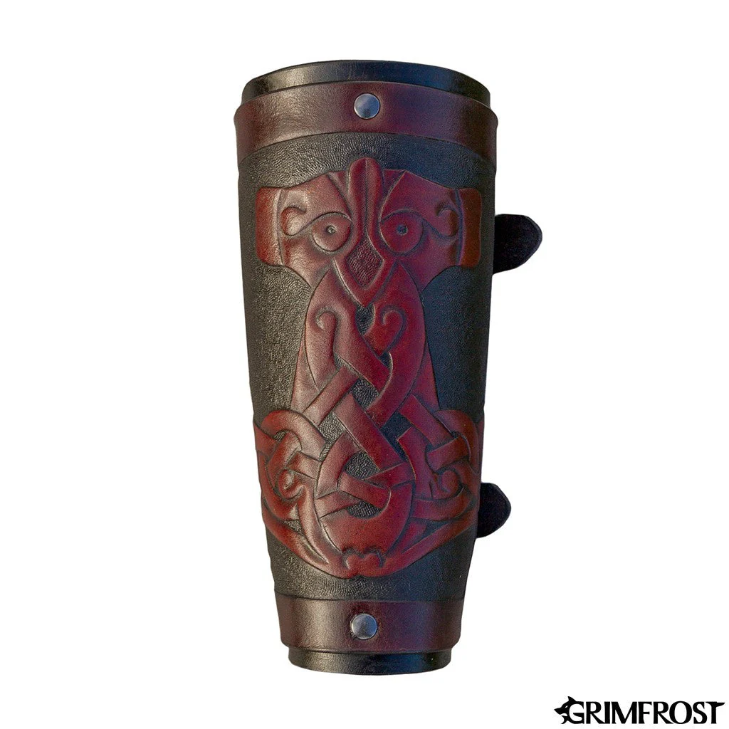 Premium Warrior Bracer, Mjölnir, Left Arm