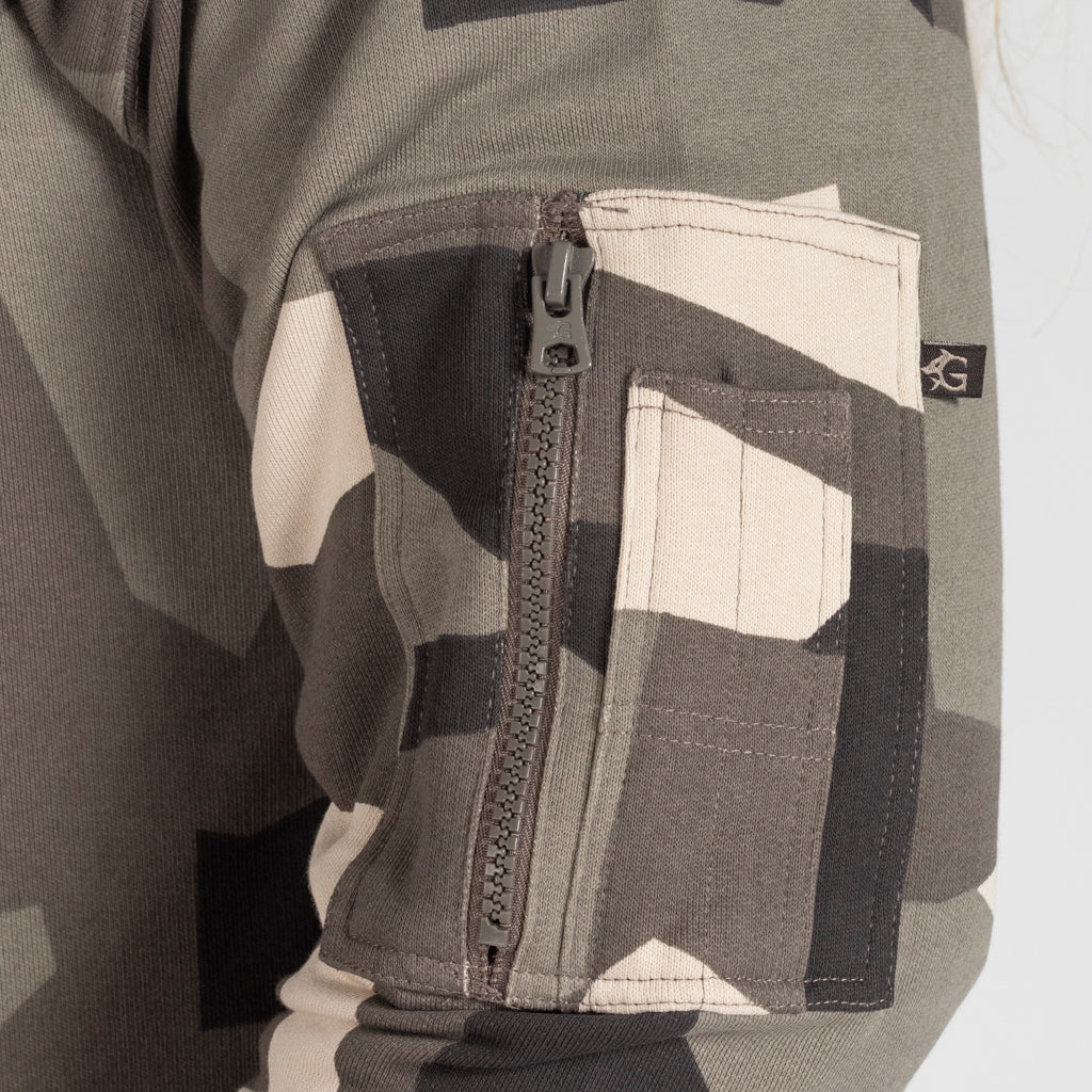 Premium Zip Hoodie, Berserker, M90 Brown Camo - Image 5