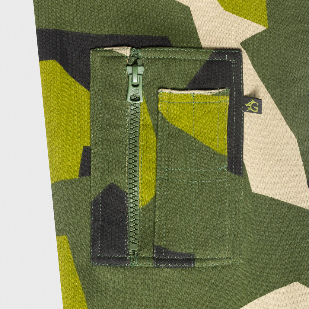 Premium Zip Hoodie, Berserker, M90 Green Camo - Image 5