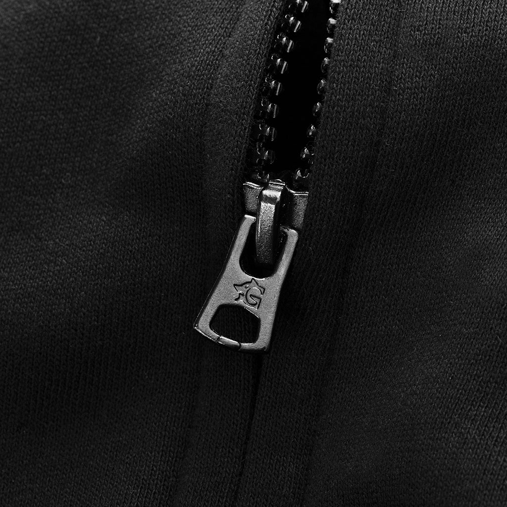 Premium Zip Hoodie, Grimfrost, Black - Image 3