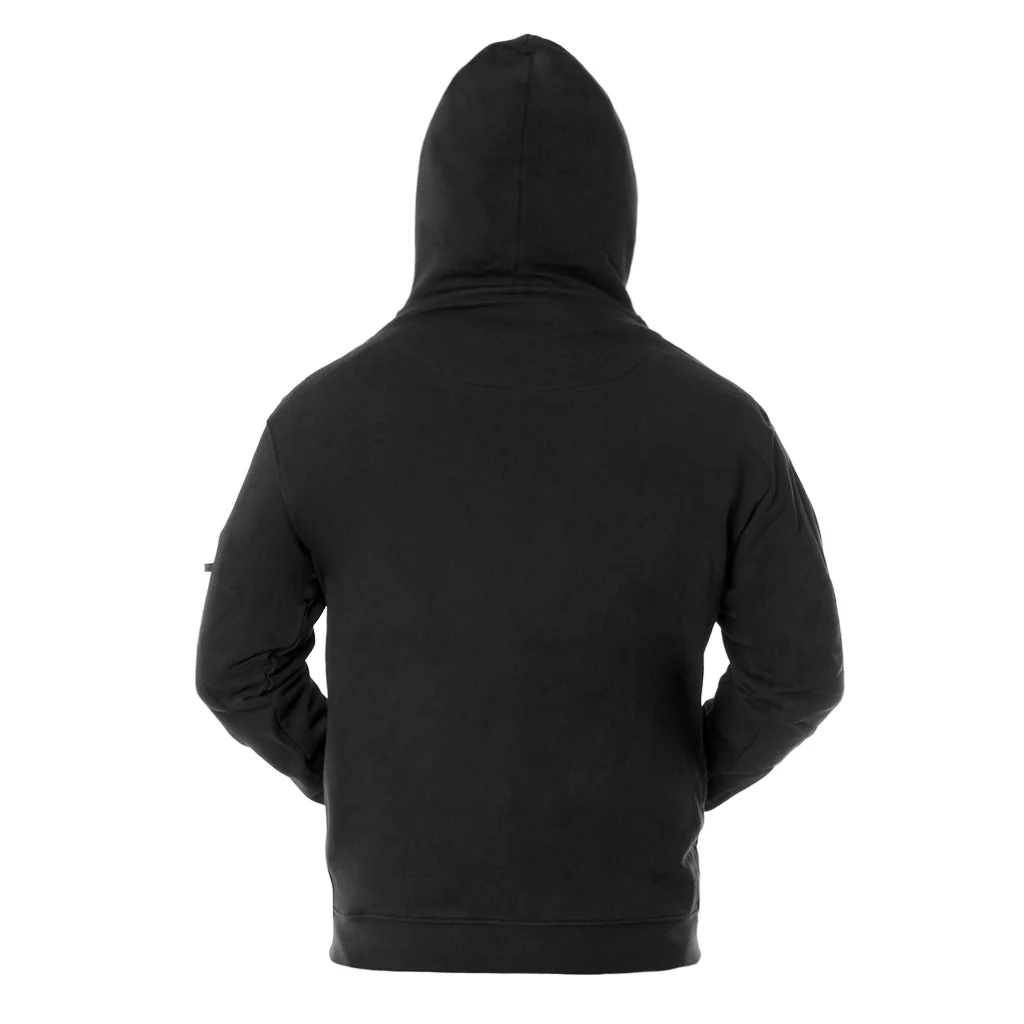 Premium Zip Hoodie, Grimfrost, Black - Image 6