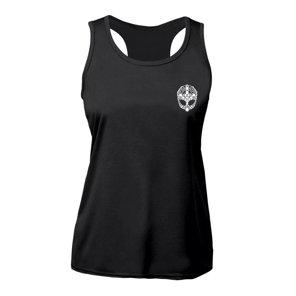 Gym Racerback Vest, Grimfrost, Black - Image 3