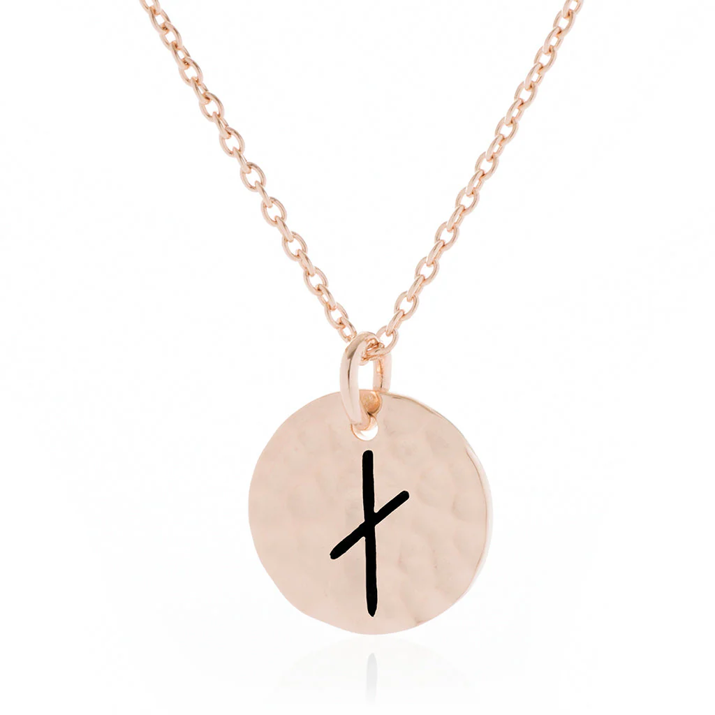 Choose Your Rune Pendant, Rose Gold - Image 10