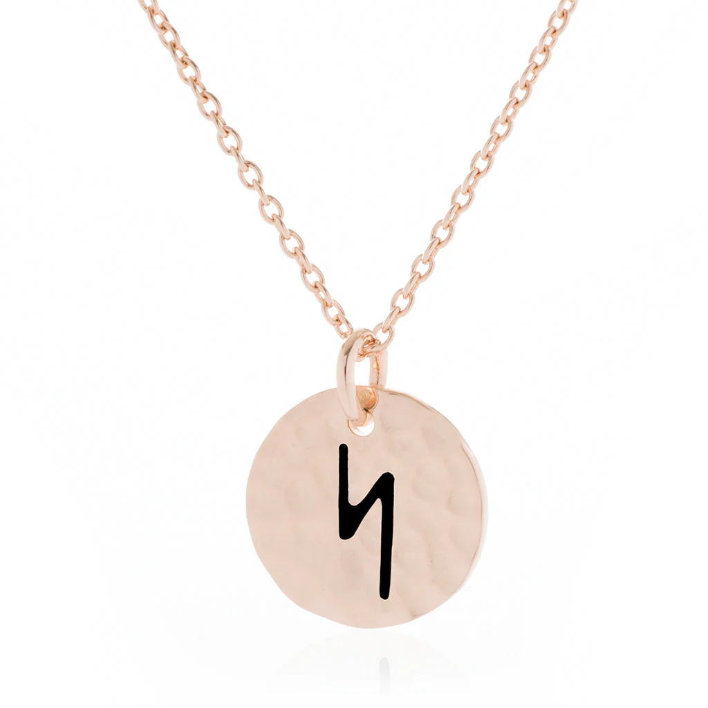 Choose Your Rune Pendant, Rose Gold - Image 11