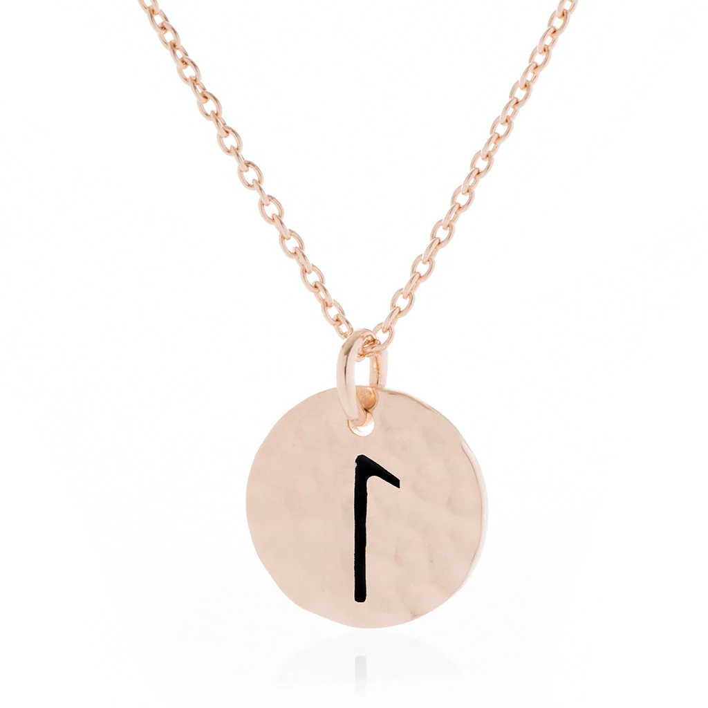 Choose Your Rune Pendant, Rose Gold - Image 15