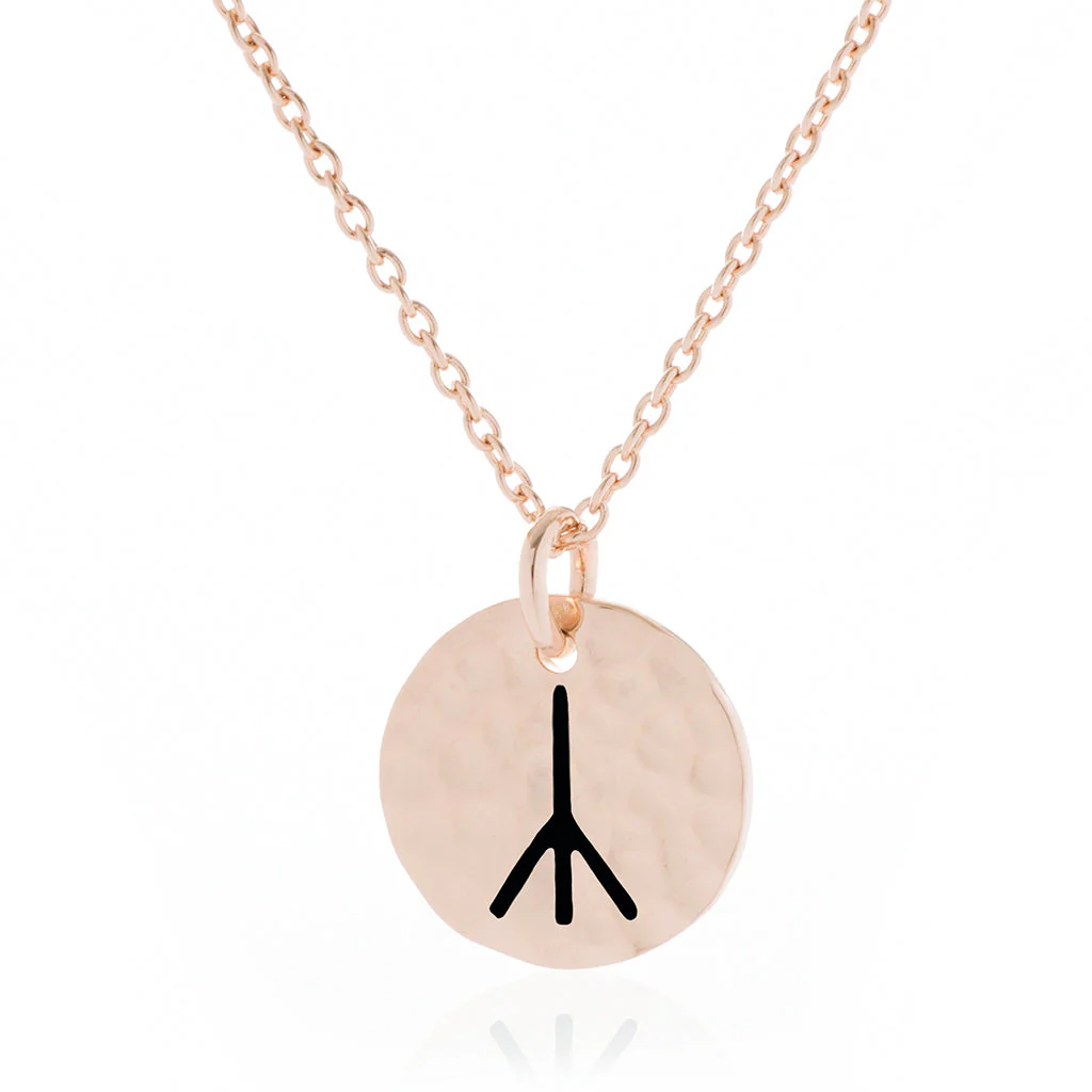 Choose Your Rune Pendant, Rose Gold - Image 16