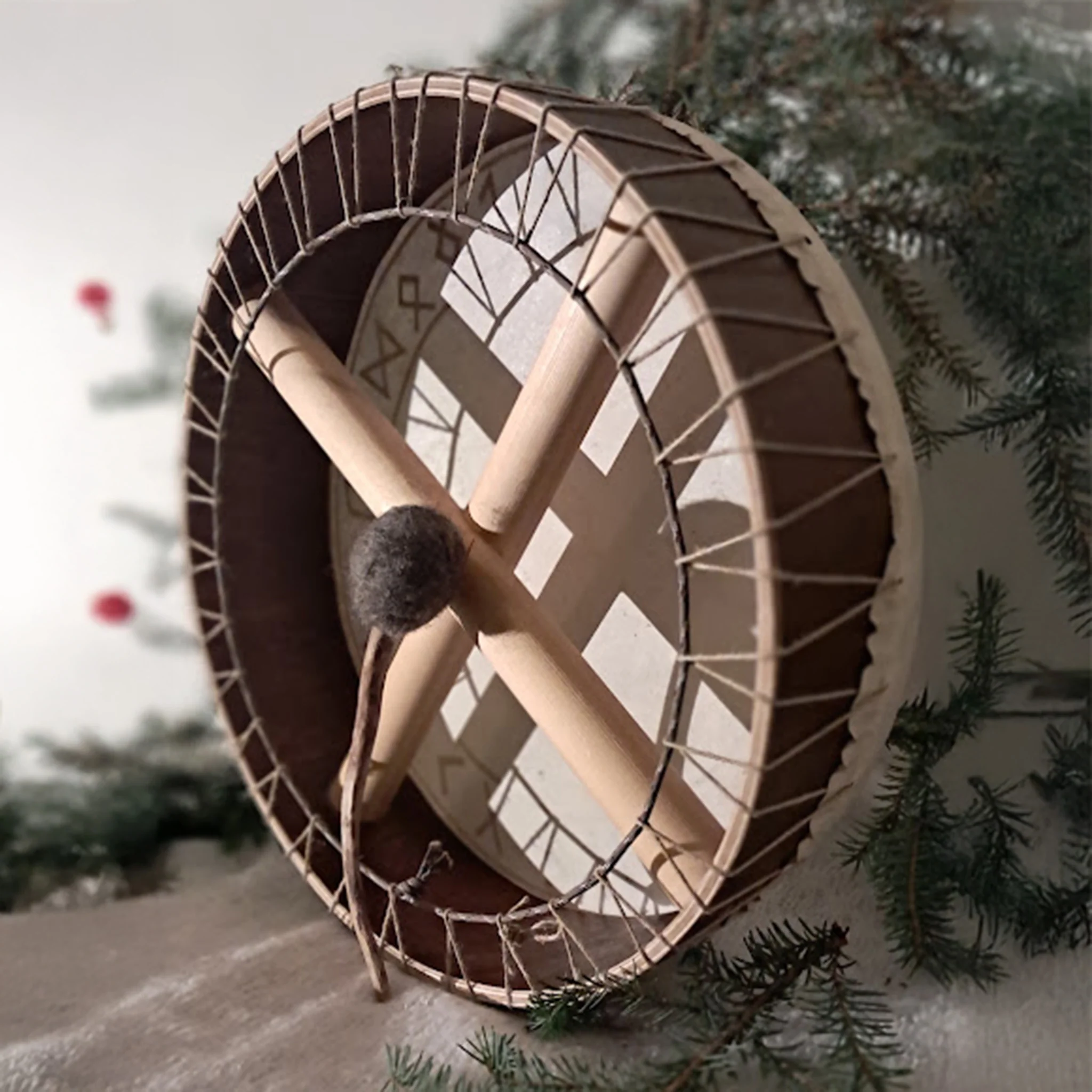 Shaman Drum, Elder Futhark - Image 3