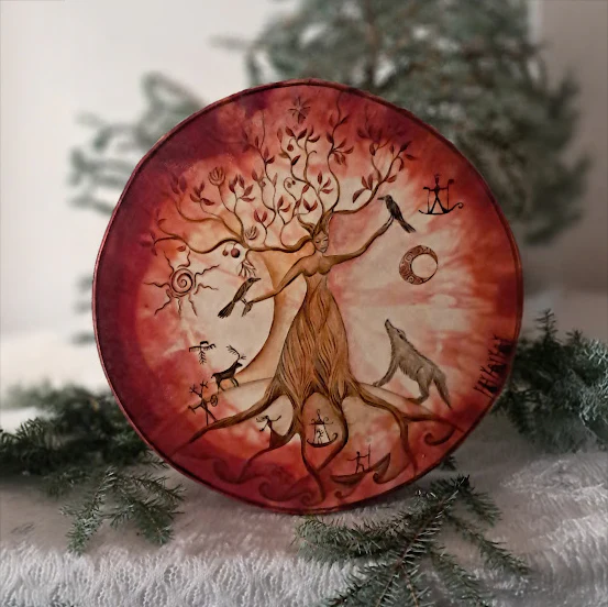 Shaman Drum, Tree of Gods