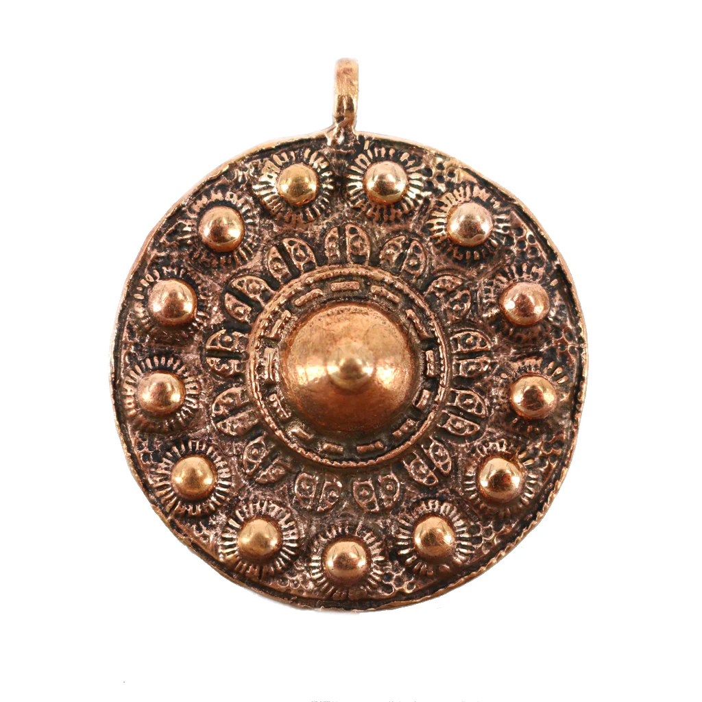 Shield of Valhalla Amulet, Bronze - Image 3