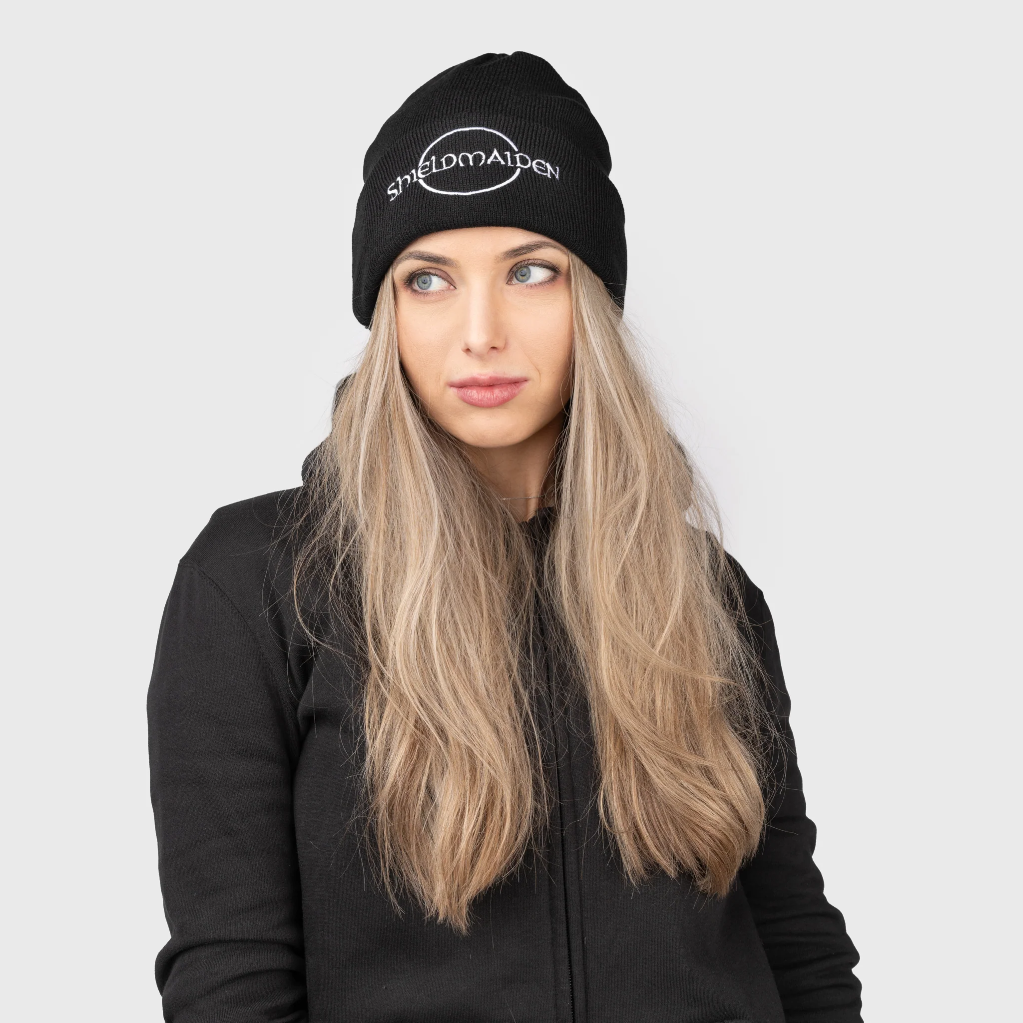 Shieldmaiden Watch Hat, Black - Image 2